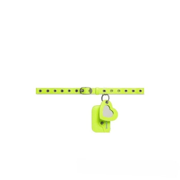 Balenciaga o1s1wg110126 Size: 100 / Le Cagole Charms Belt in Yellow Size ONE SIZE - 1 Thumbnail