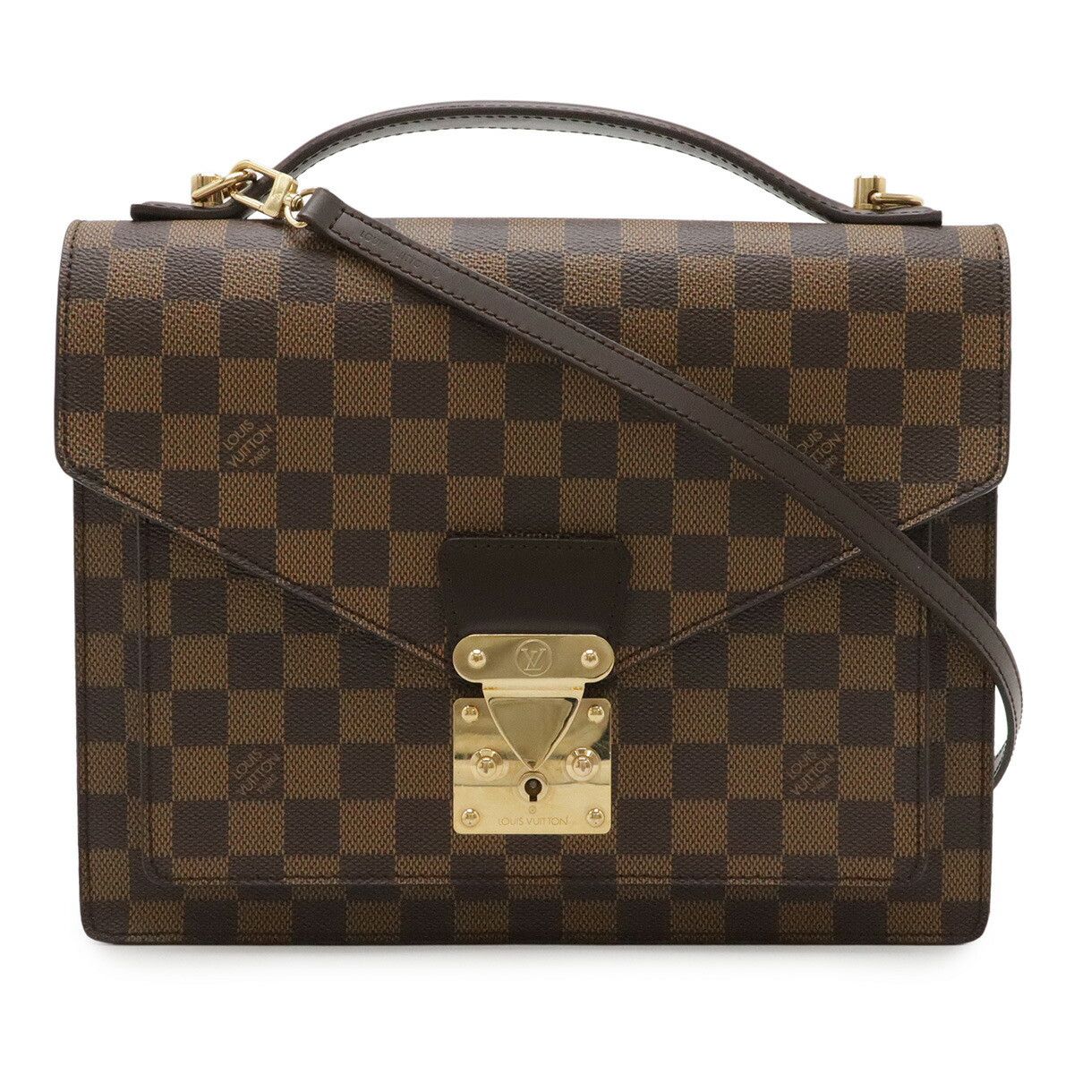 Louis Vuitton Louis Vuitton Louis Vuitton Monceau Damier 2way bag Textile Shoulder Bag N48088 DUTY FREE for USA Size ONE SIZE - 1 Thumbnail