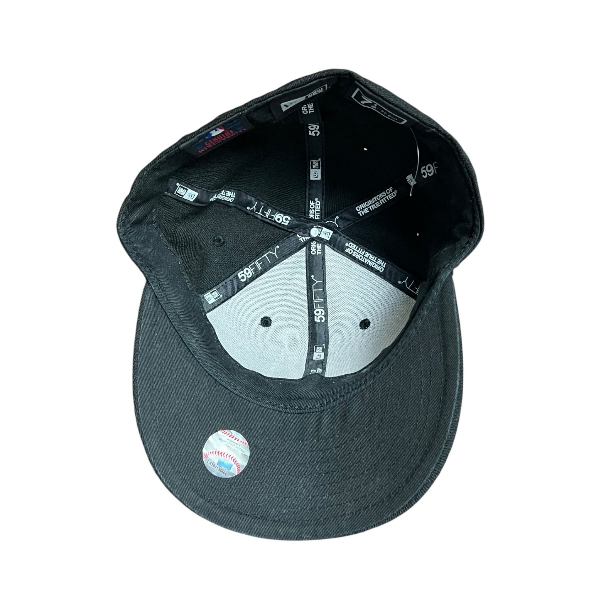 New Era New York Yankees New Era Fitted Baseball Cap - 7 1/8 Size ONE SIZE - 5 Thumbnail