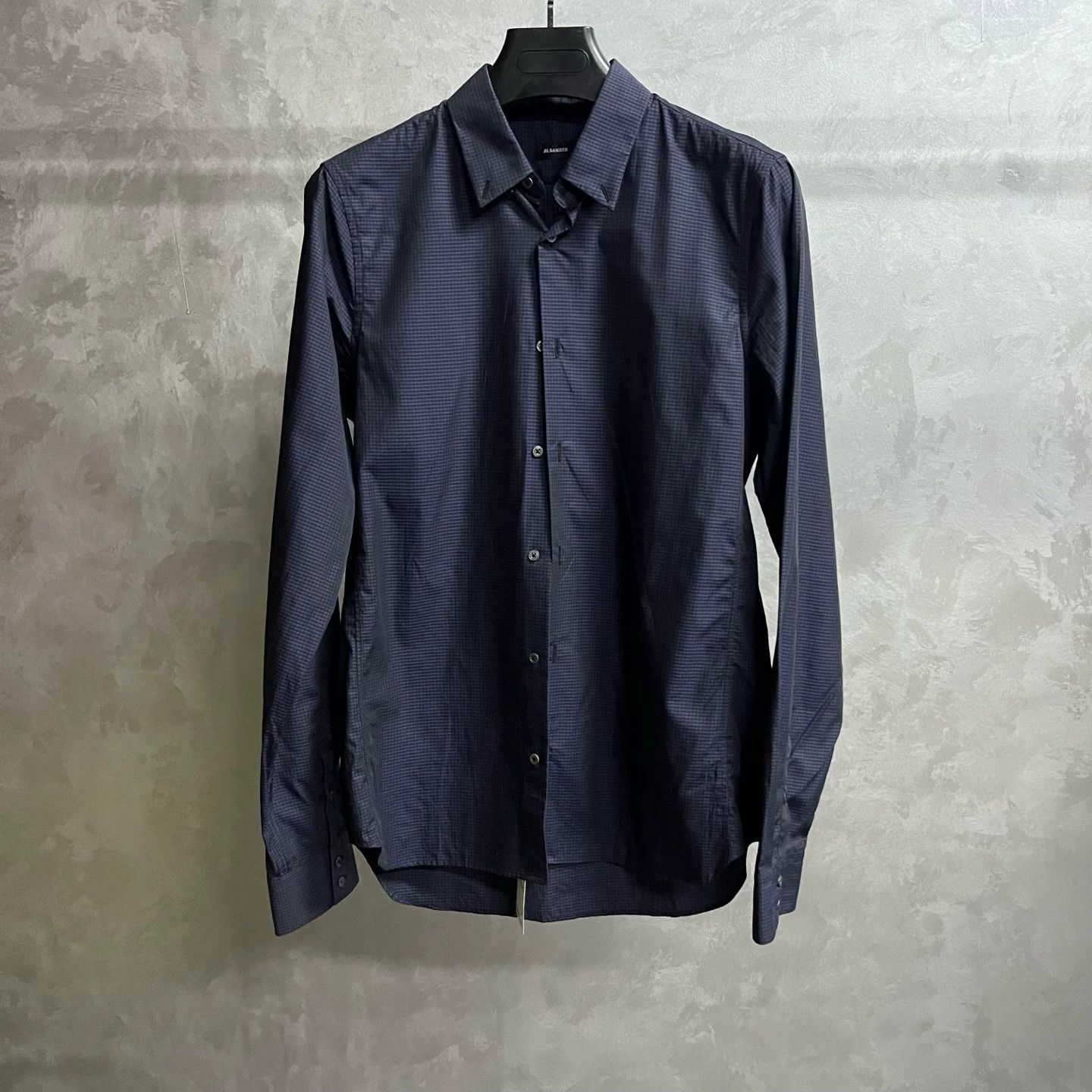 Jil Sander Jil Sander Plaid Blue Hoodie 39 Men Size US M / EU 48-50 / 2 - 1 Thumbnail