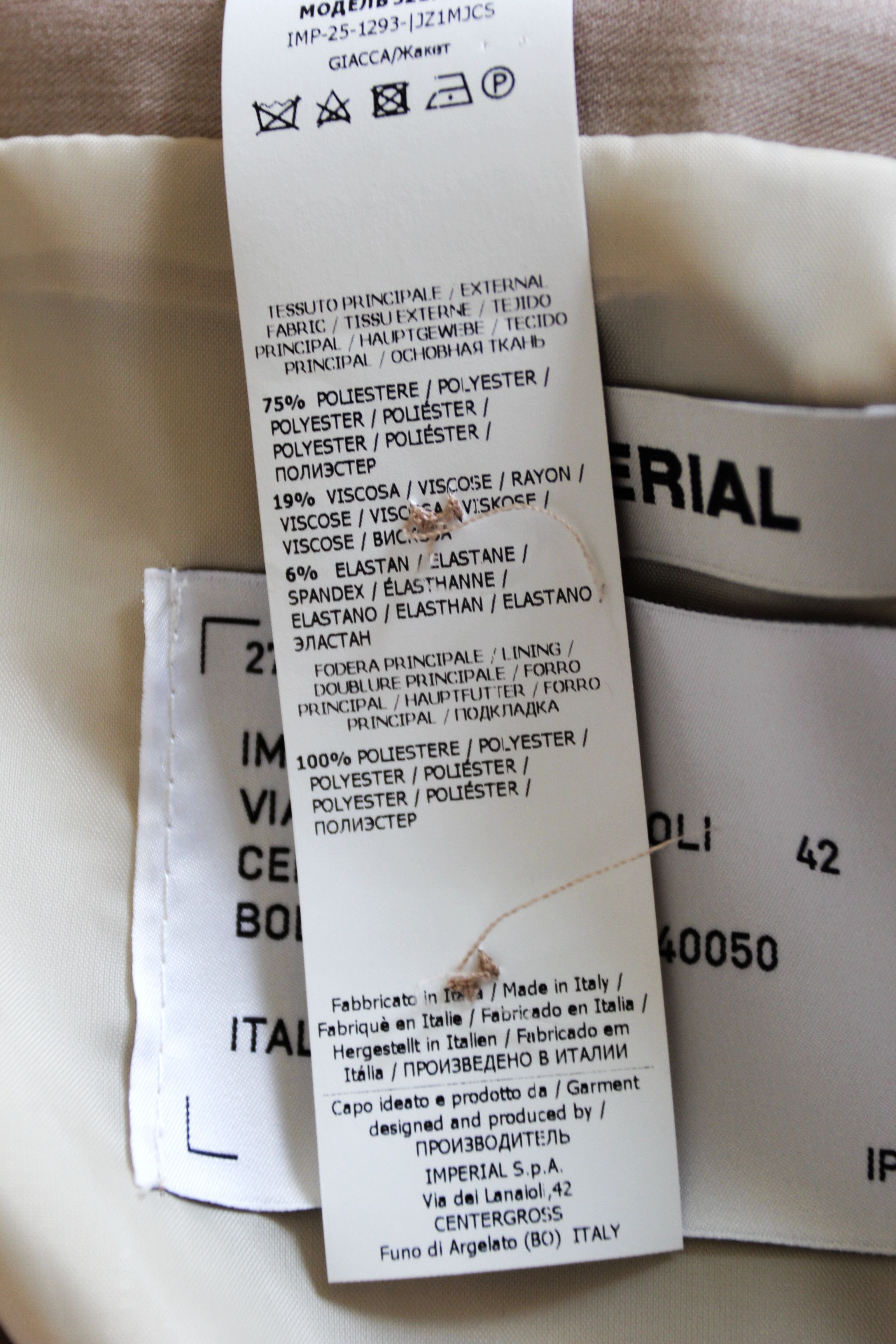 Imperial BNWT SS25 IMPERIAL DOUBLE BREASTED BLAZER JACKET S Size US S / EU 44-46 / 1 - 8 Thumbnail