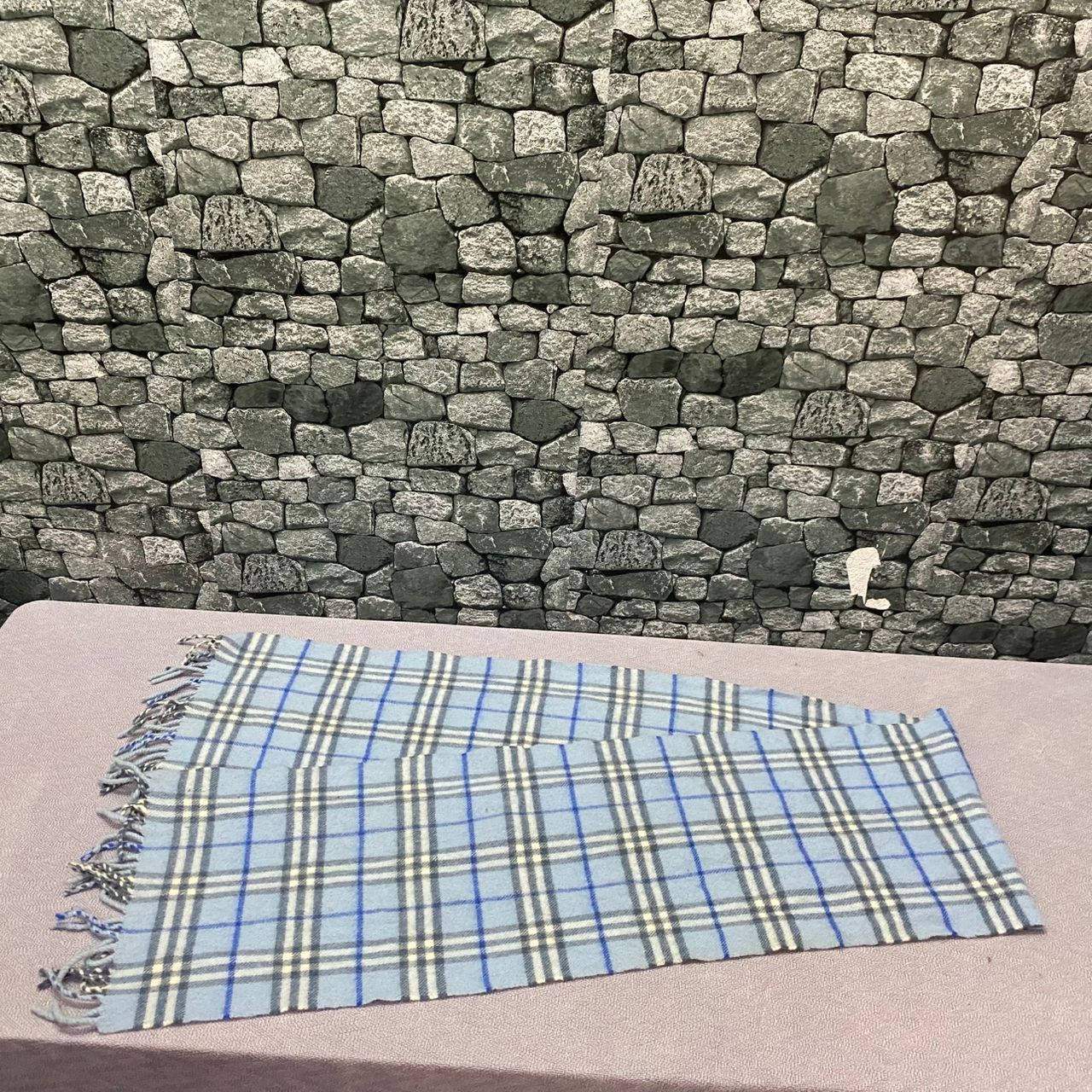 Burberry Prorsum Vintage Burberry London Lambswool Scarf Size ONE SIZE - 3 Thumbnail