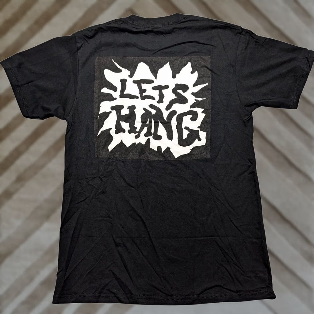 Vintage VINTAGE 4WorthDoing 4WD Lets Hang T-Shirt Mens M Black Crew Neck Short Sleeve Graphic Tee Urban Style Size US M / EU 48-50 / 2 - 1 Thumbnail