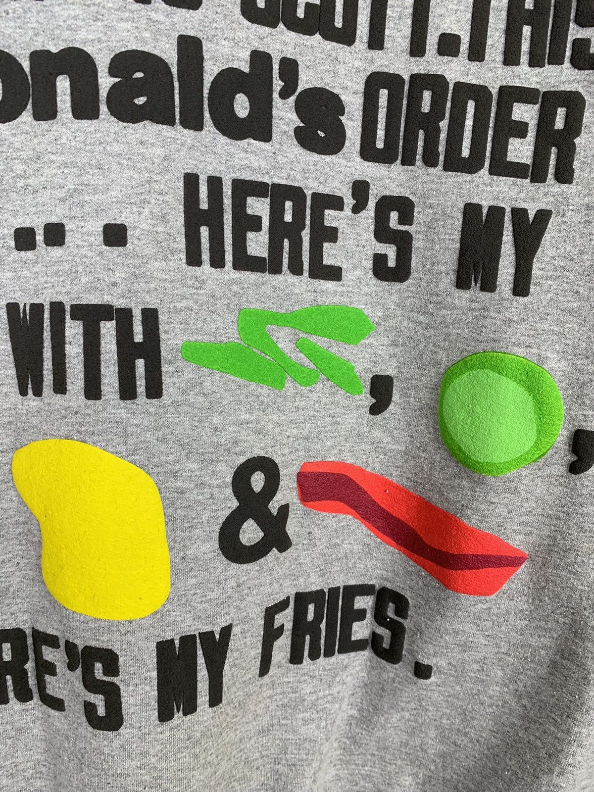 Travis Scott 2020 Travis Scott x McDonald's Cactus Jack Sweatshirt Size US L / EU 52-54 / 3 - 11 Thumbnail