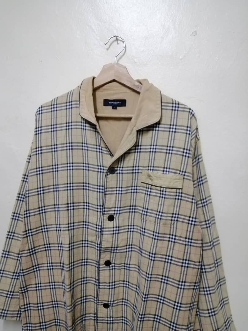 Burberry × Designer Burberrys Rainbow Stripe Shirt Button up Archive Nova Check Size US L / EU 52-54 / 3 - 3 Thumbnail