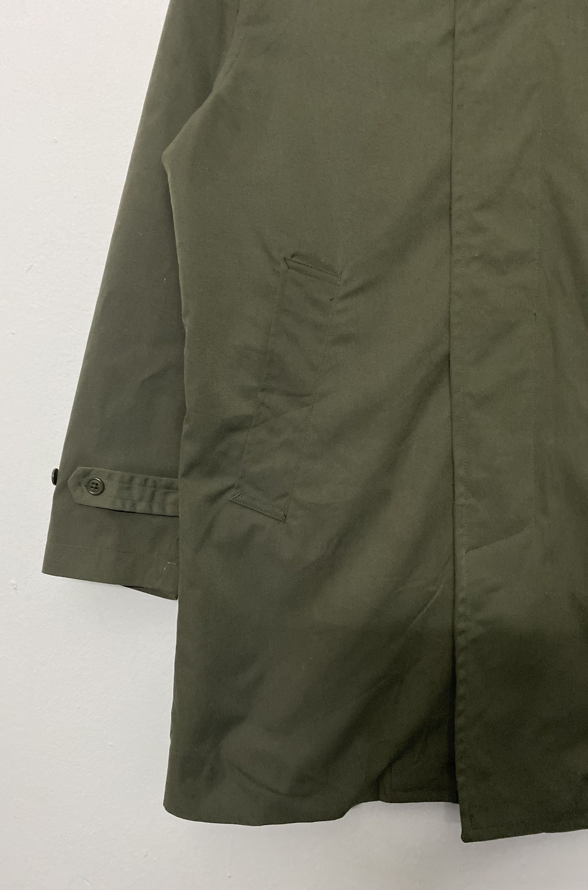 Japanese Brand COEN Tokyo Japan Easy Chic Mac Coat Military Green Large Size US L / EU 52-54 / 3 - 6 Thumbnail