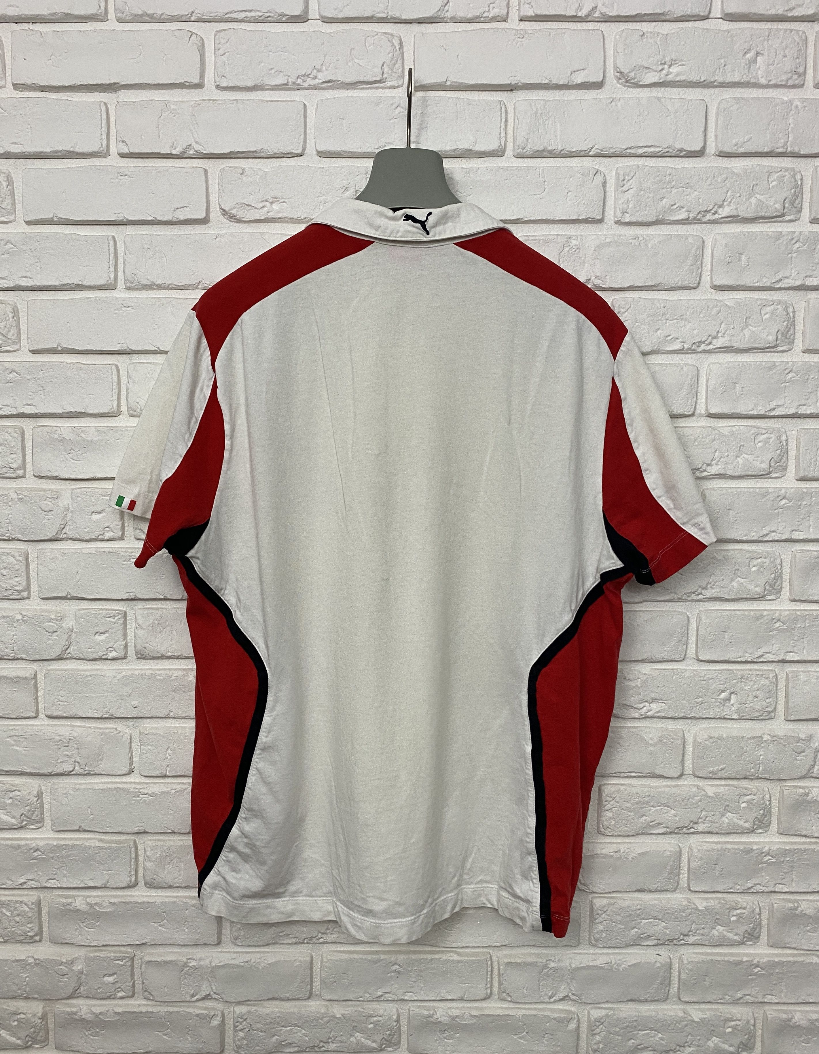 Ferrari × Puma Ferrari Puma Racing Polo Shirt White/Red Santander Size XXL Size US XXL / EU 58 / 5 - 11 Thumbnail