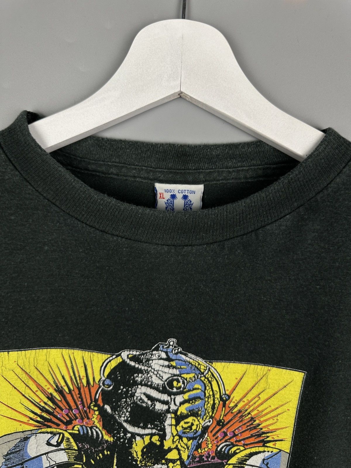 Vintage 90s Vintage Doctor Who Movie Graphic T Shirt Tee Size US XL / EU 56 / 4 - 4 Thumbnail