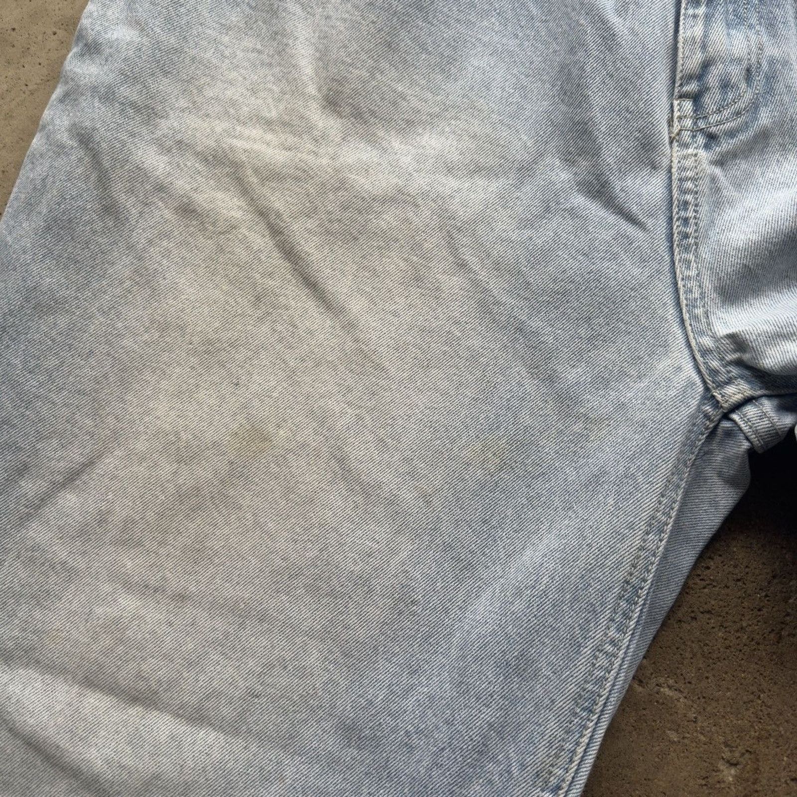 Vintage Y2K Faded Light Baggy Wide Skater Jeans ERD Grunge Chrome Size US 36 / EU 52 - 13 Thumbnail