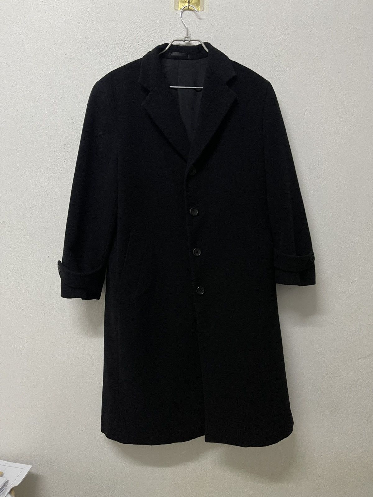 Issey Miyake 1990s IM MEN PRODUCT BY ISSEY MIYAKE CASHMERE LONG COAT Size US M / EU 48-50 / 2 - 1 Thumbnail