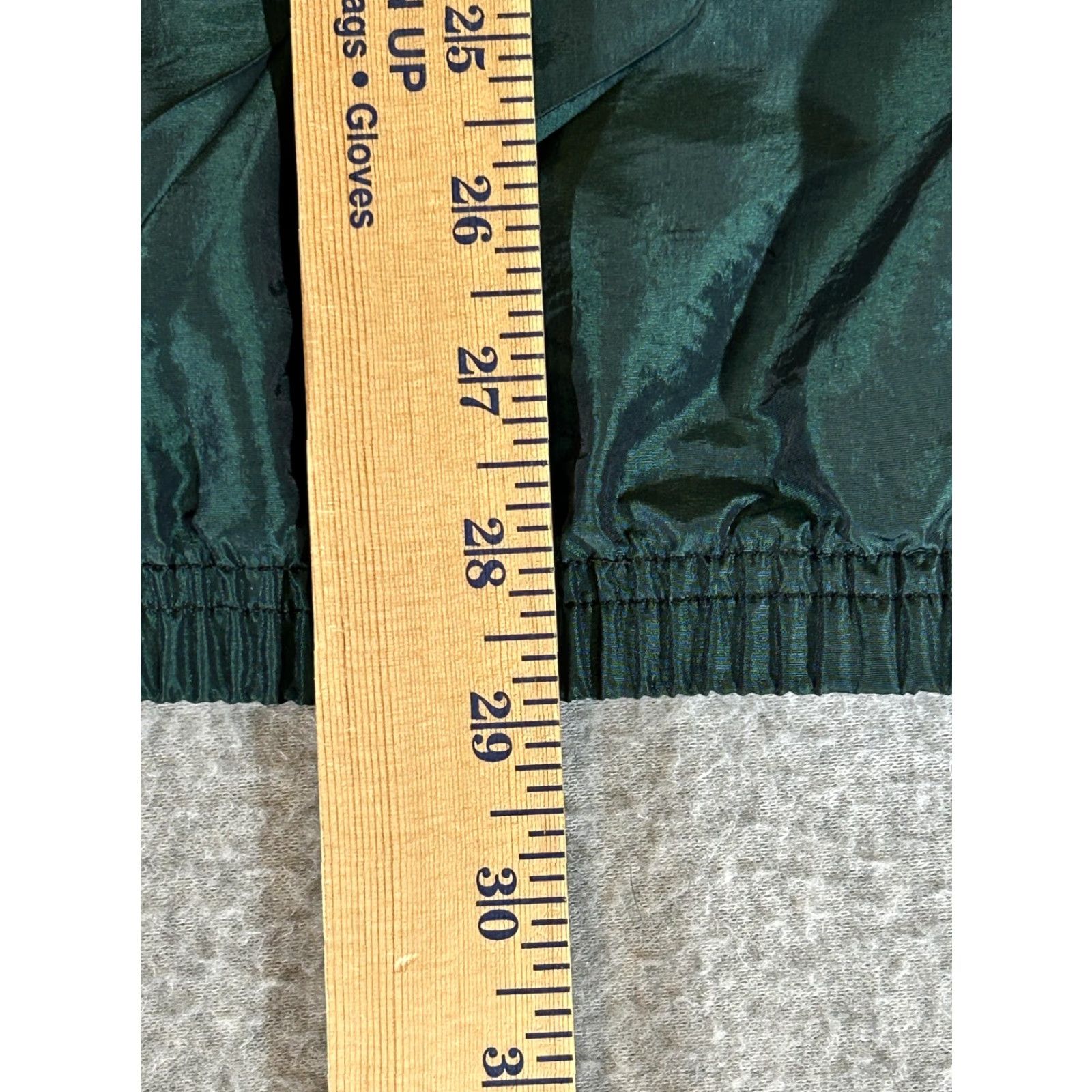 Vintage VINTAGE Surf Style Jacket Mens Green 1/4 Zip Windbreaker Pullover 80s 90s Retro Size US M / EU 48-50 / 2 - 6 Thumbnail