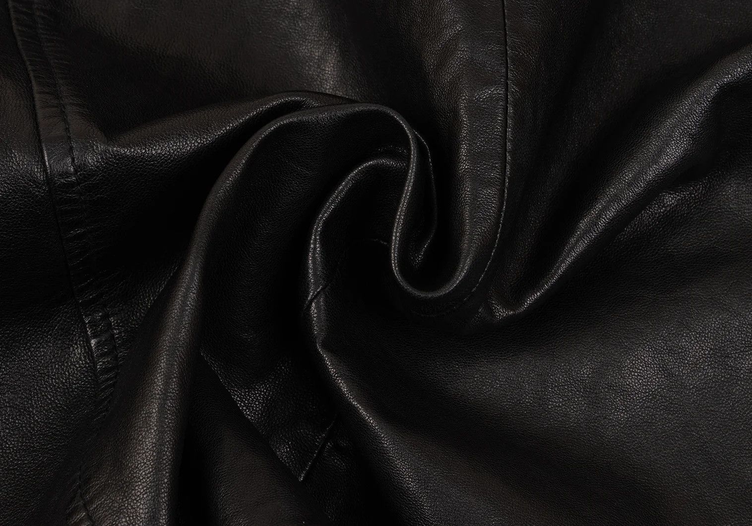 Emporio Armani Sheep Leather Rider Jacket in Black, Size 48 Size US M / EU 48-50 / 2 - 14 Thumbnail