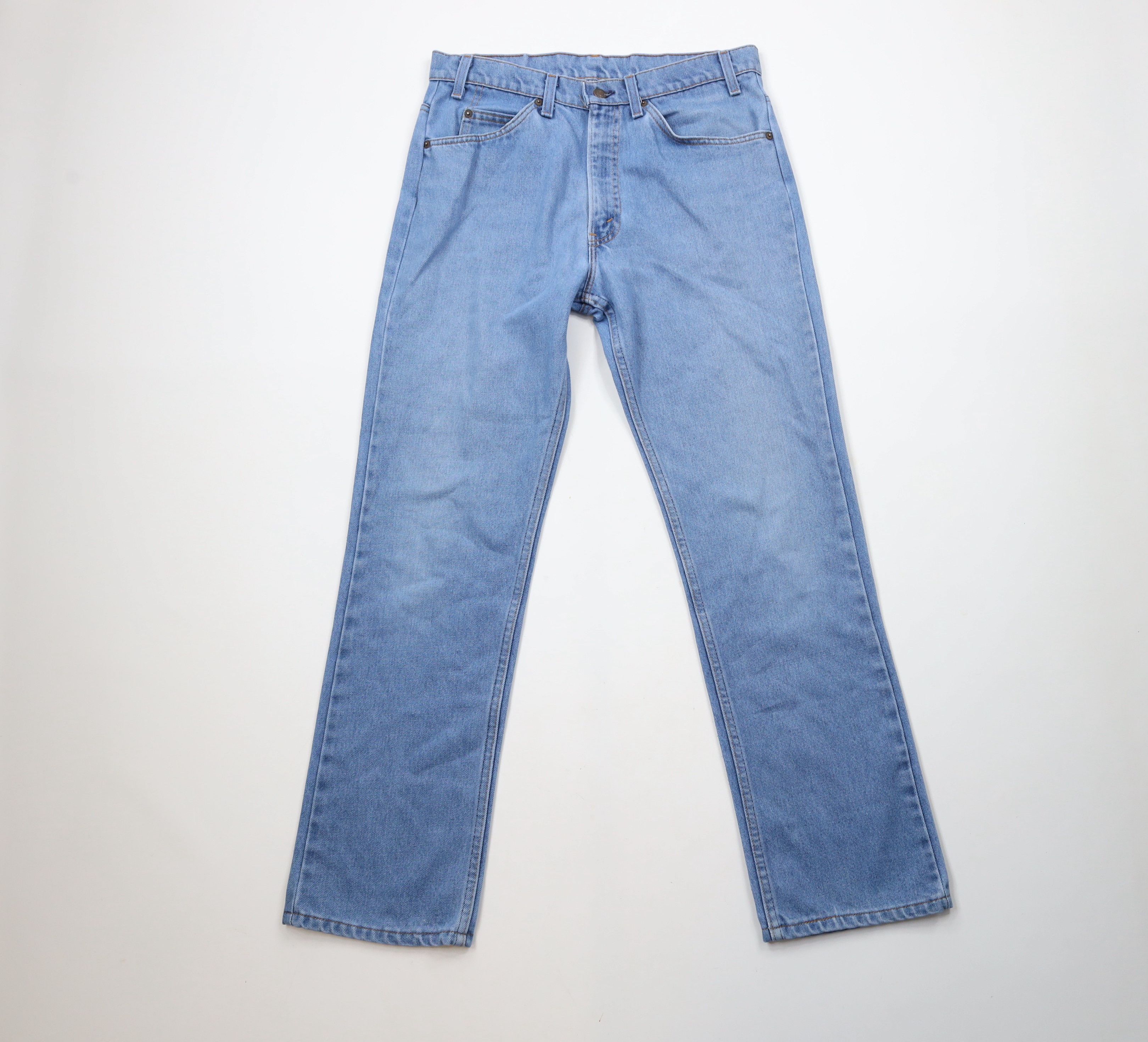 Levi's × Vintage Vintage 70s 80s Levis Orange Tab Leg Denim Jeans USA Size US 32 / EU 48 - 1 Thumbnail