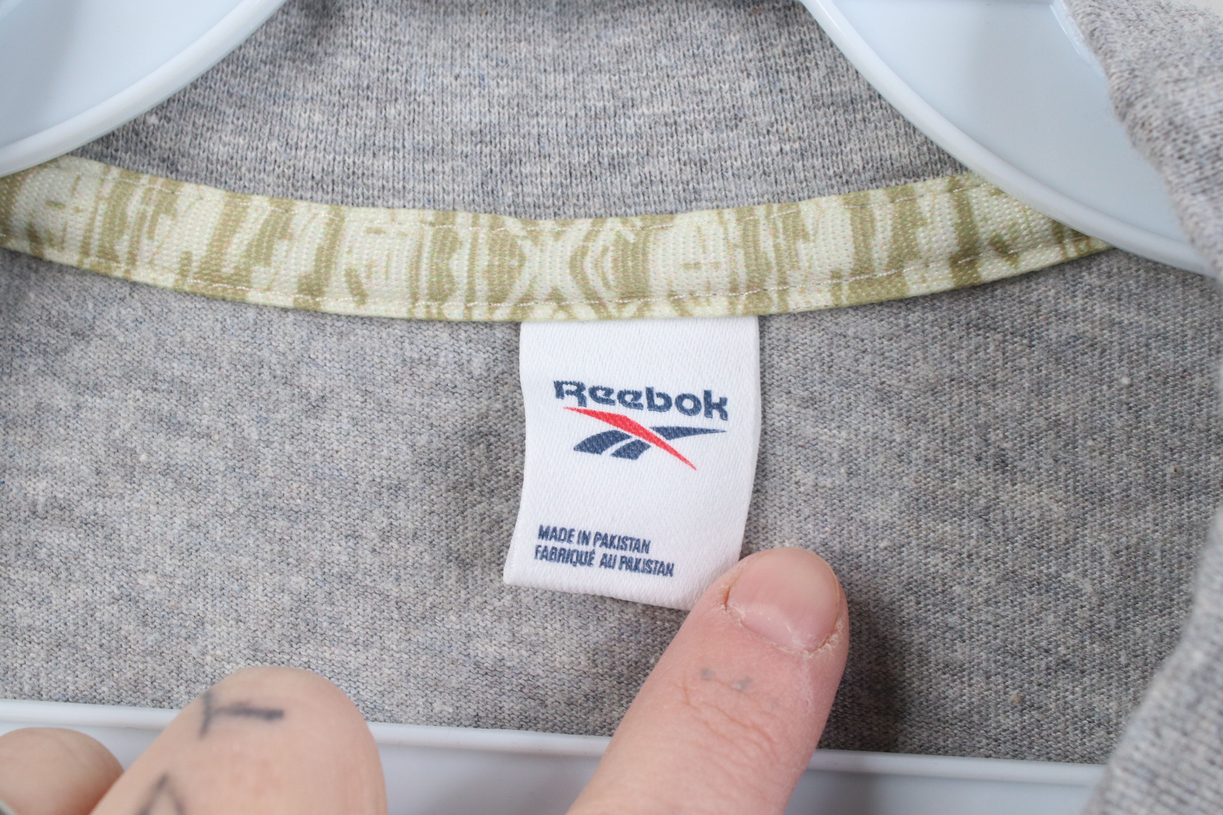 Reebok Vintage 90s Reebok Box Logo Skiing Long Sleeve T-Shirt Gray Size US L / EU 52-54 / 3 - 7 Thumbnail