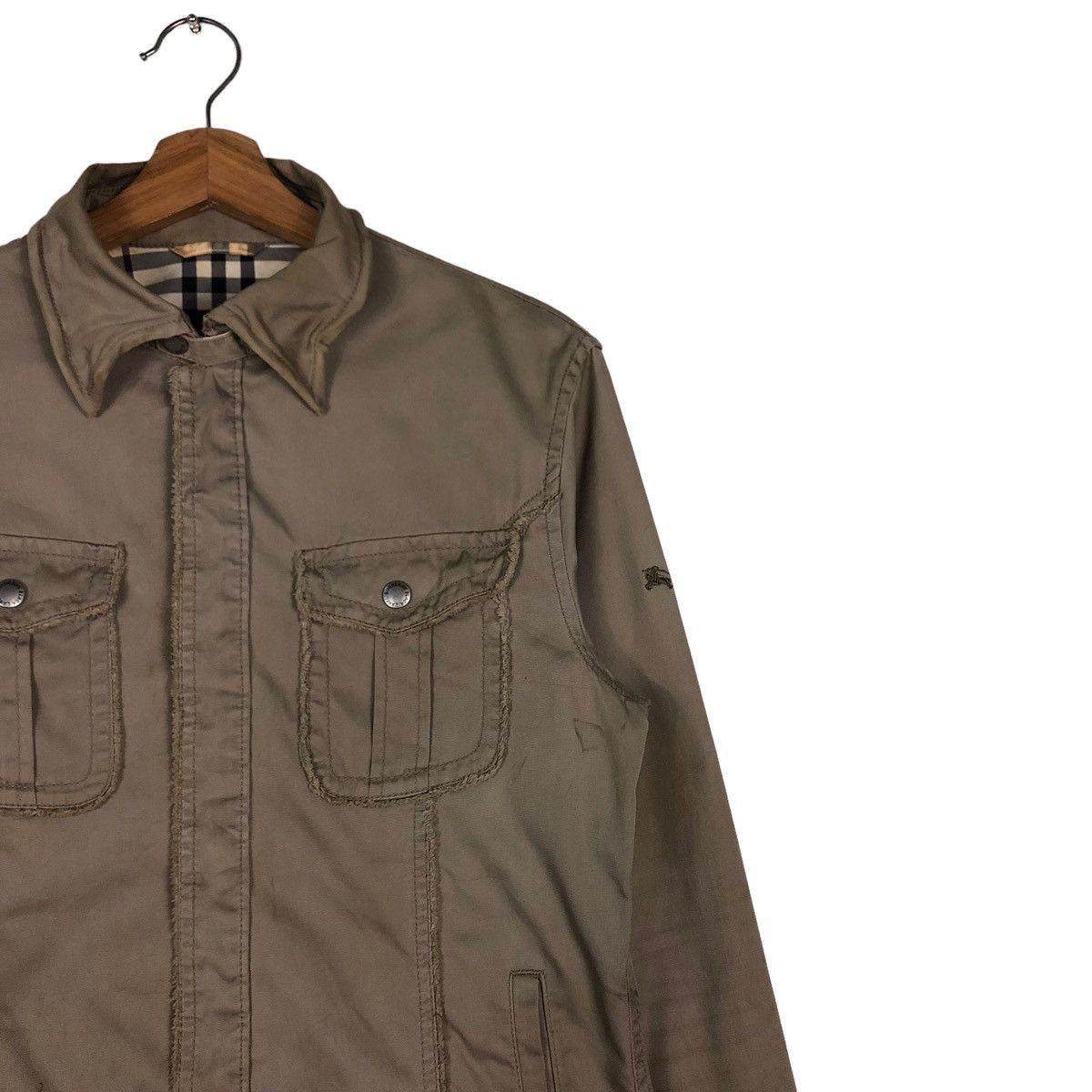 Burberry 🔥VINTAGE BURBERRY BLACK LABEL NOVA CHECK SHIRT JACKET Size US M / EU 48-50 / 2 - 4 Thumbnail
