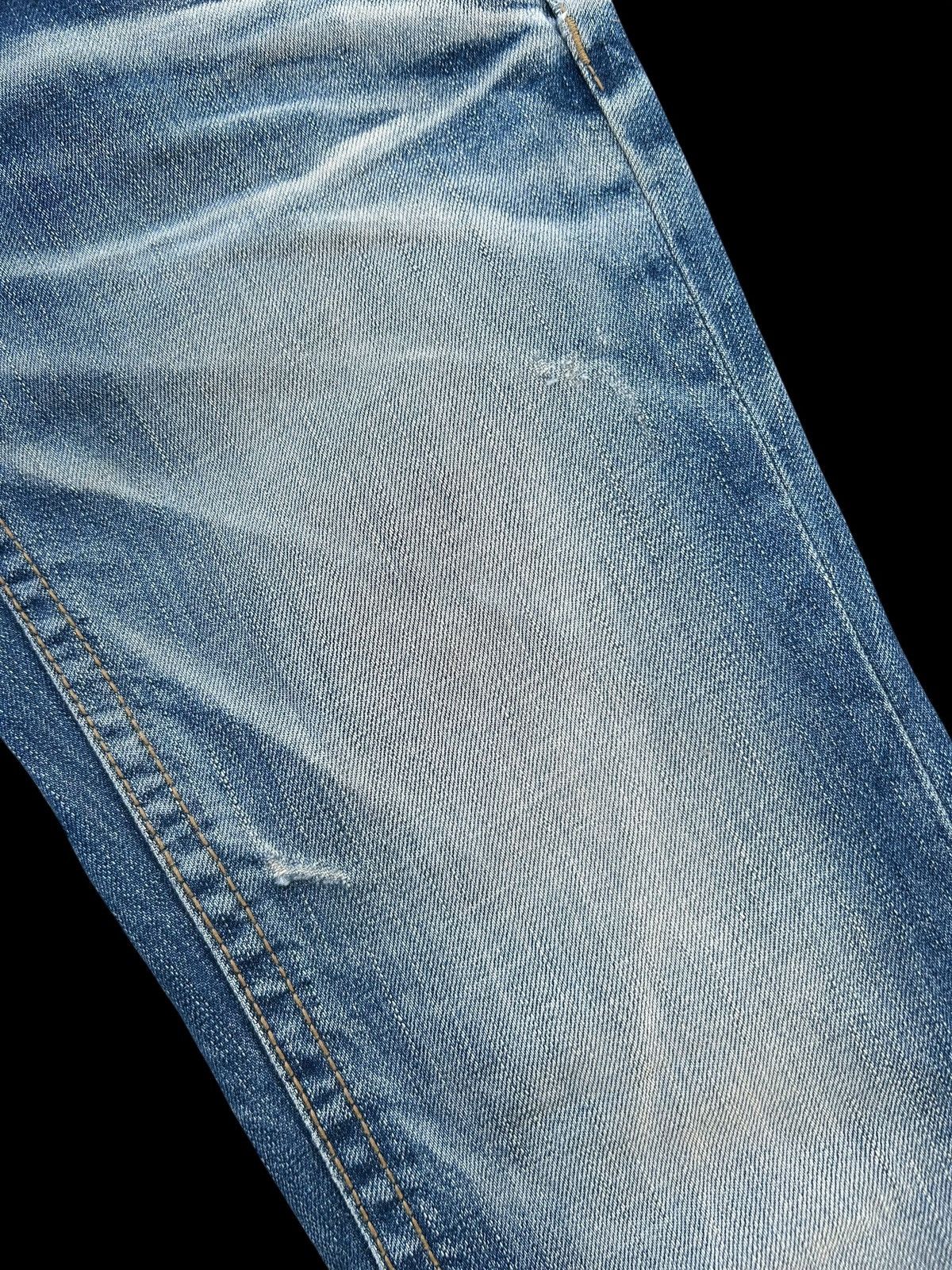 Japanese Brand × Kapital × Vintage Lolita Japanese Punk Style Faded Denim Jeans Size US 31 - 5 Thumbnail