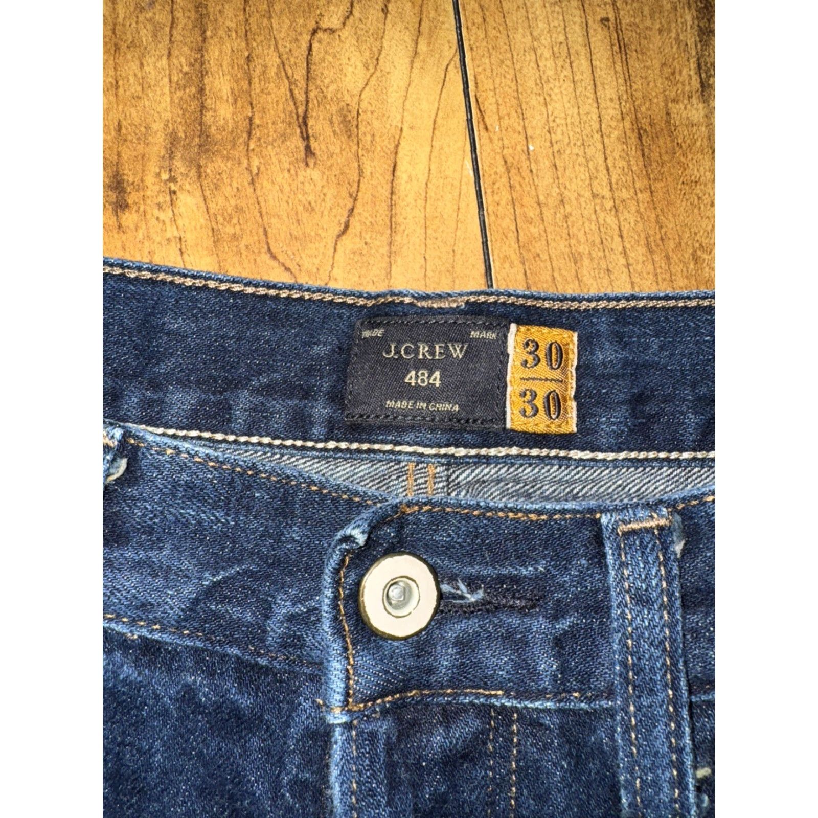 J.Crew J.Crew Jeans Button Fly Denim 30x29 Blue Kiara Denim J.CREW 484 Skinny Mens Regular 30 Inseam 29 Japanese Fabric Size US 30 / EU 46 - 4 Thumbnail