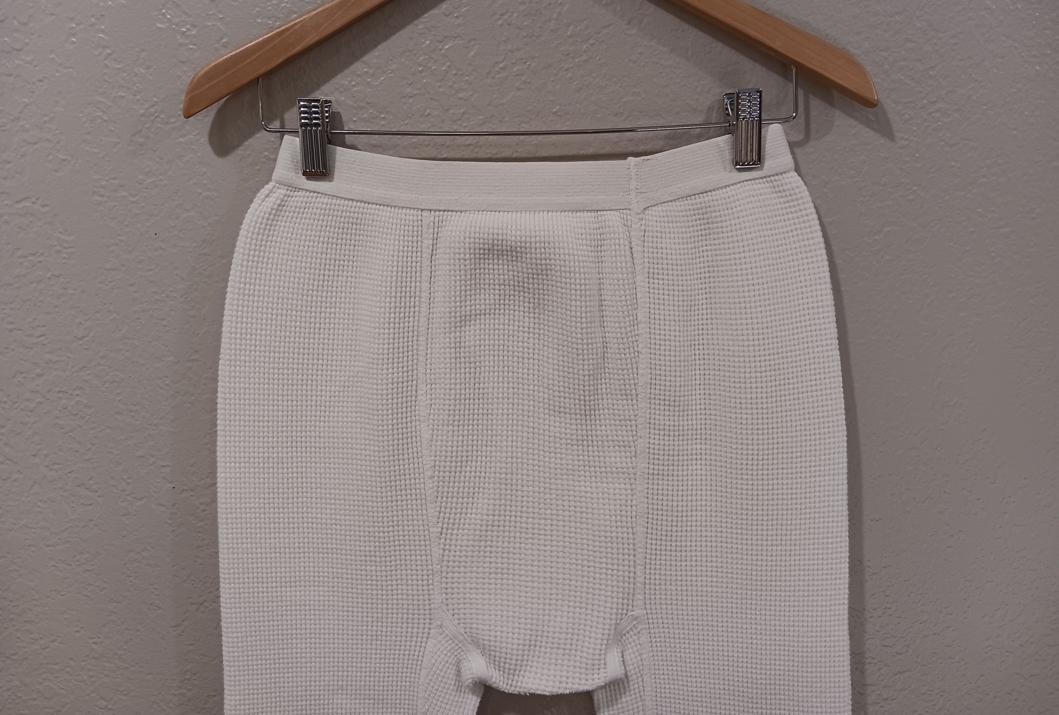 Vintage Arctex Vintage 1960s Waffle Knit Thermal Long John Pants Size US 34 / EU 50 - 6 Thumbnail