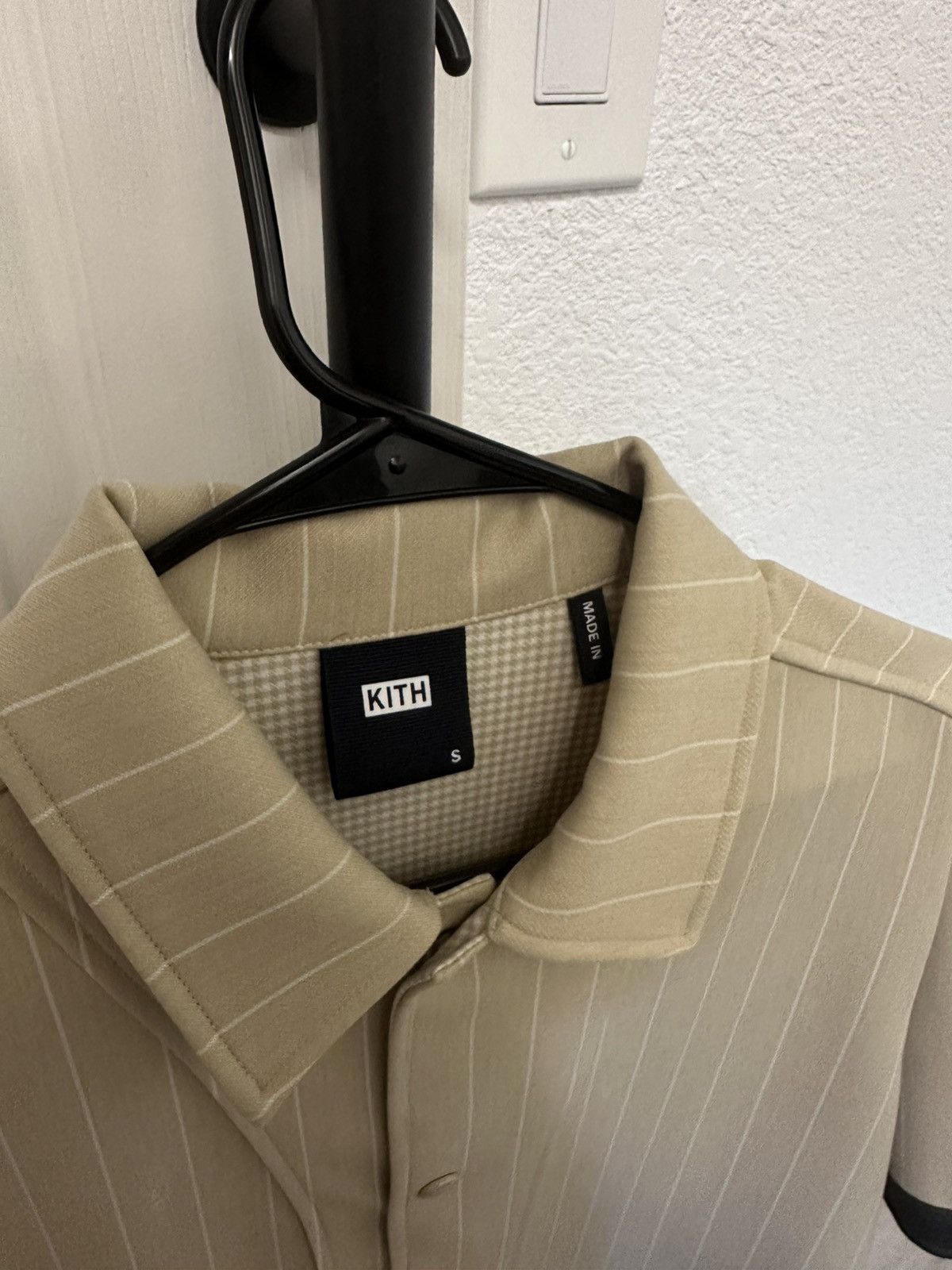 Kith Kith 23SS Pinstripe Woodpoint Shooting Shirt - SMALL Size US S / EU 44-46 / 1 - 3 Thumbnail