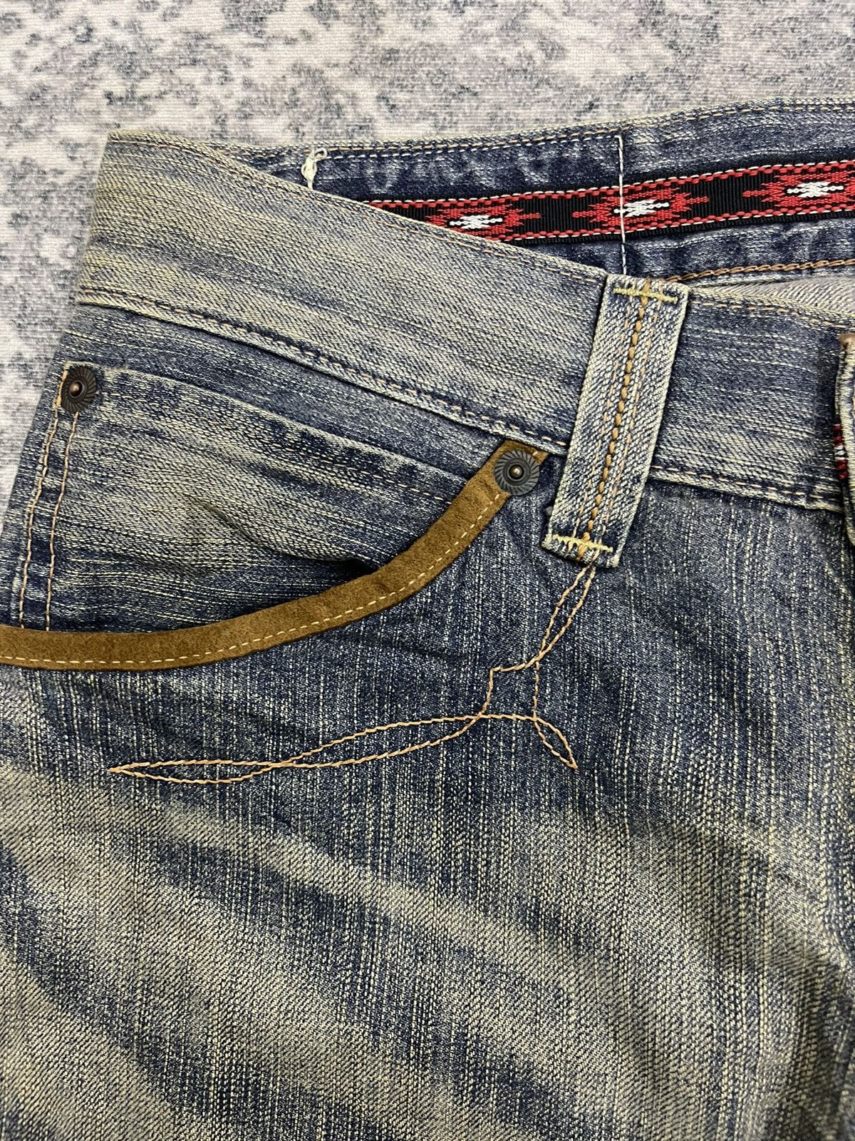 Edwin Edwin XV Baggy faded blue denim s6 Size US 32 / EU 48 - 4 Thumbnail