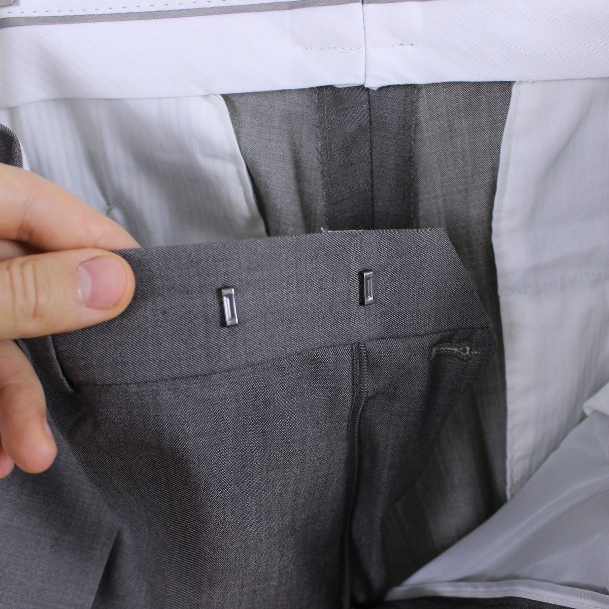 Balmain Balmain Homme Wool Suit Blazer+Pants Size 40R - 17 Thumbnail