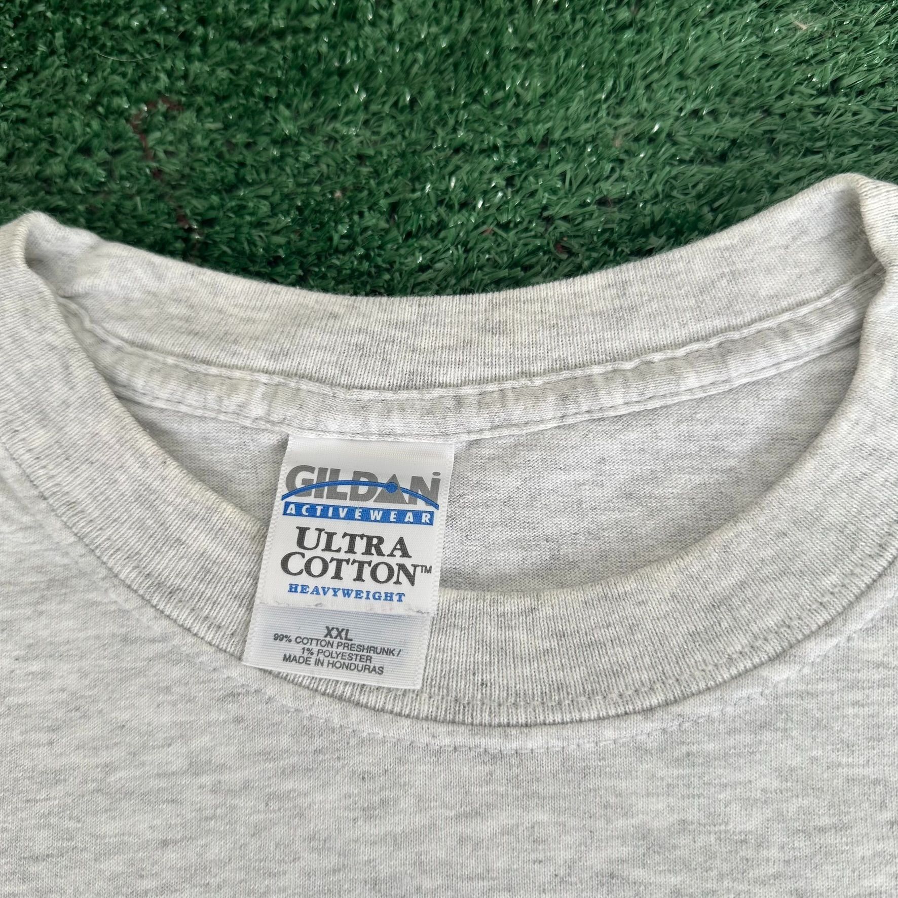 Vintage Vintage 90s Road Kill Cafe T-Shirt Grunge Boxy Gray XXL Humo Size US XXL / EU 58 / 5 - 3 Thumbnail