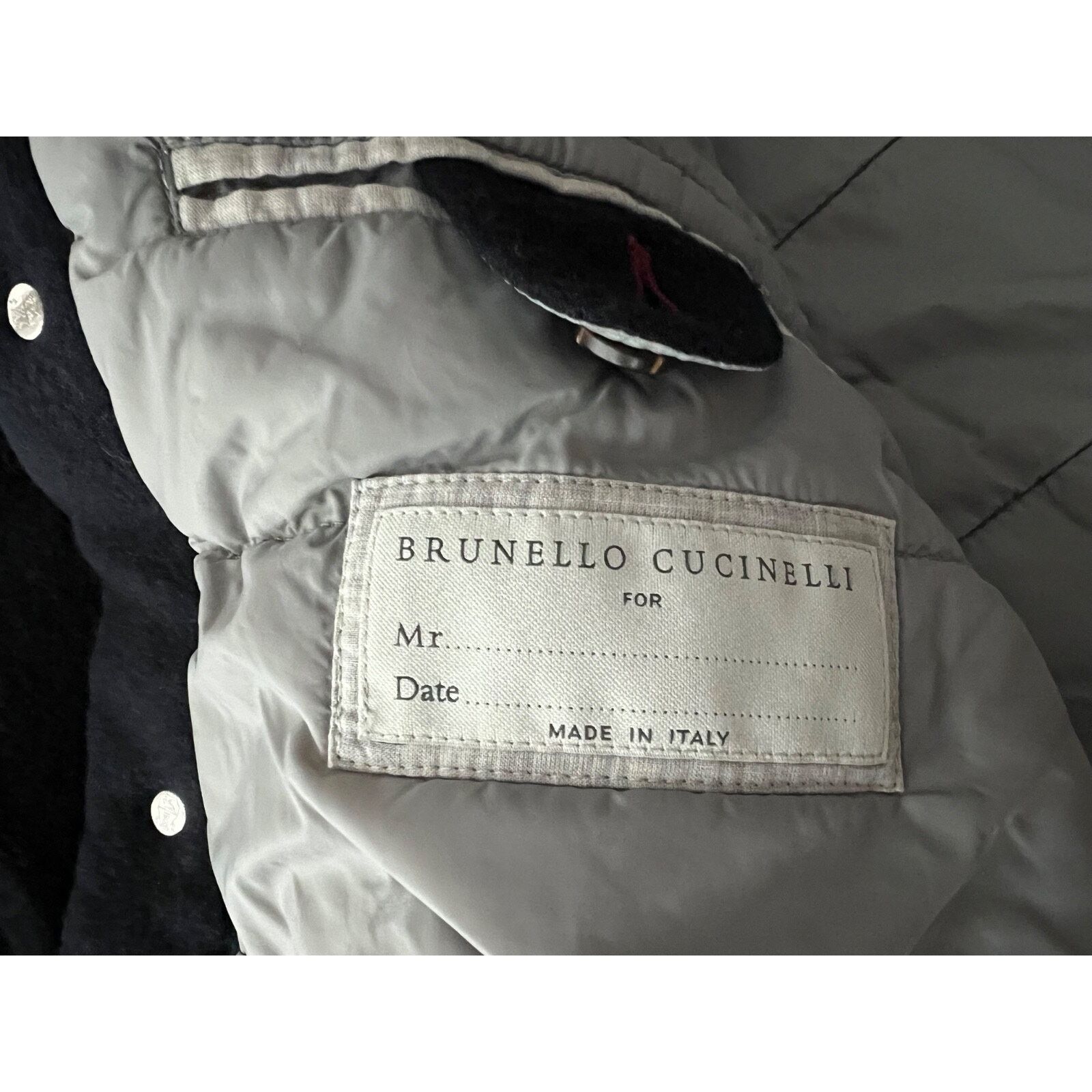 Brunello Cucinelli $7000 Brunello Cucinelli Blue Cashmere Trucker Jacket Medium Size US M / EU 48-50 / 2 - 6 Thumbnail