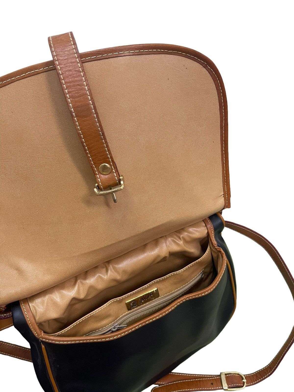 Genuine Leather Full Leather Patina Vtg Alice Italy Shoulder Bag 2🟩 Size ONE SIZE - 22 Thumbnail