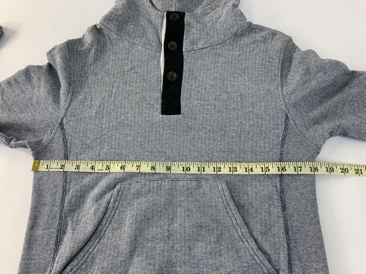 Paul Smith 90s Paul Smith Jeans Hooded Pull Over Big Logo Sweatshirt Size M / US 6-8 / IT 42-44 - 7 Thumbnail