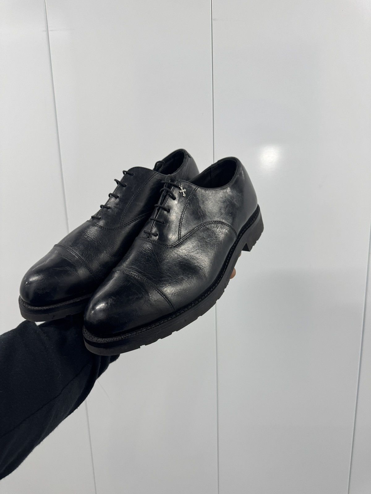 Vintage 1980’s Military Platform Derby’s Size US 10.5 / EU 43-44 - 4 Thumbnail