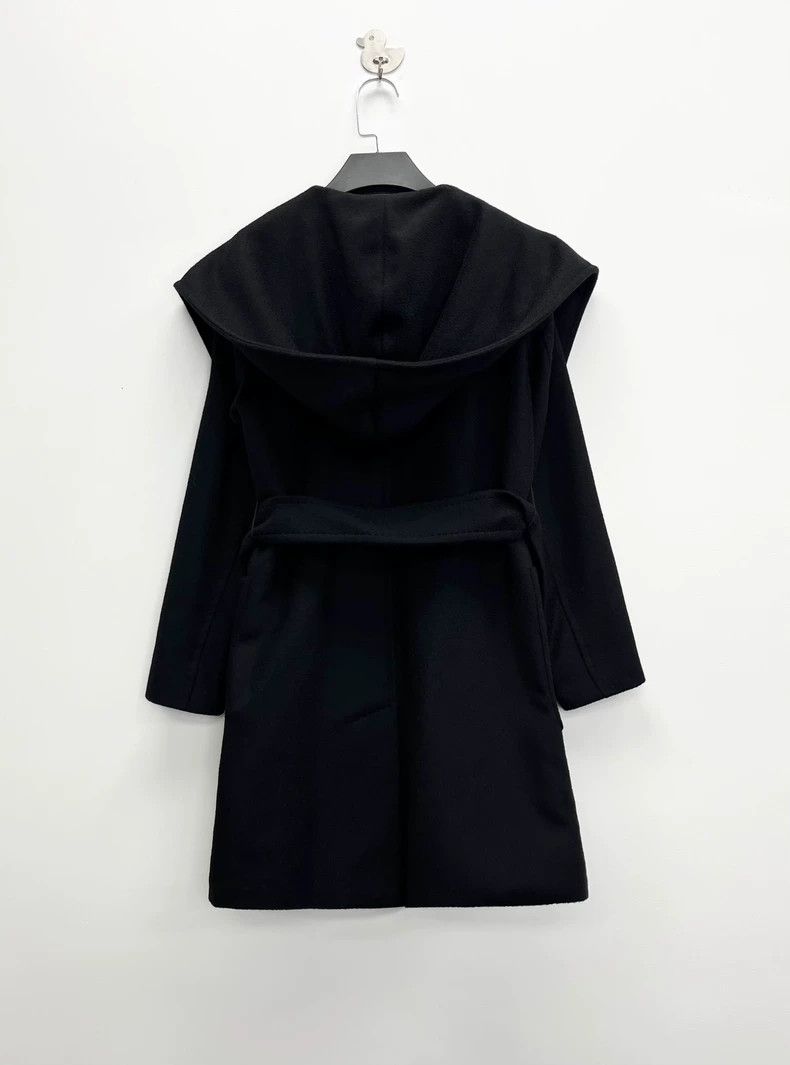 Max Mara Max Mara Black bathrobe cashmere coat Size M / US 6-8 / IT 42-44 - 2 Thumbnail