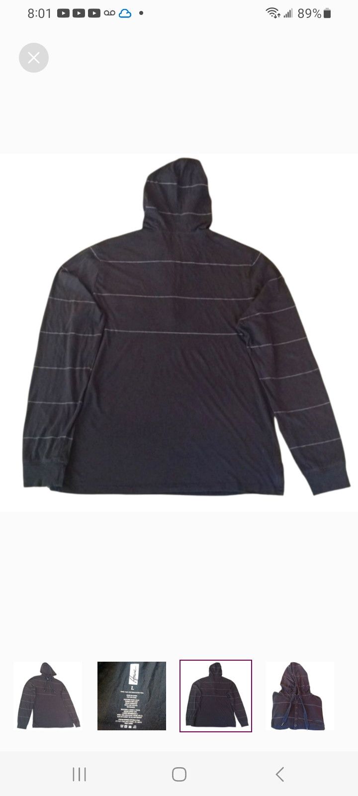 Howe Howe Pima Cotton Hoodie Size US L / EU 52-54 / 3 - 2 Thumbnail
