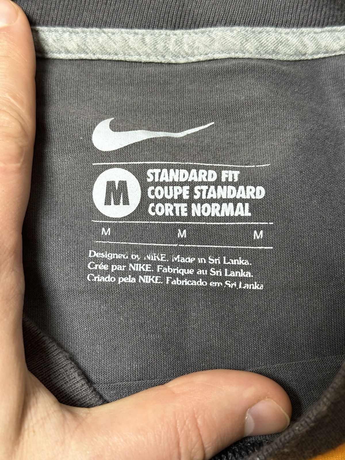 Nike Rare T-Shirt Nike Mercurial Small Swoosh Drill Y2K style. Size US M / EU 48-50 / 2 - 5 Thumbnail
