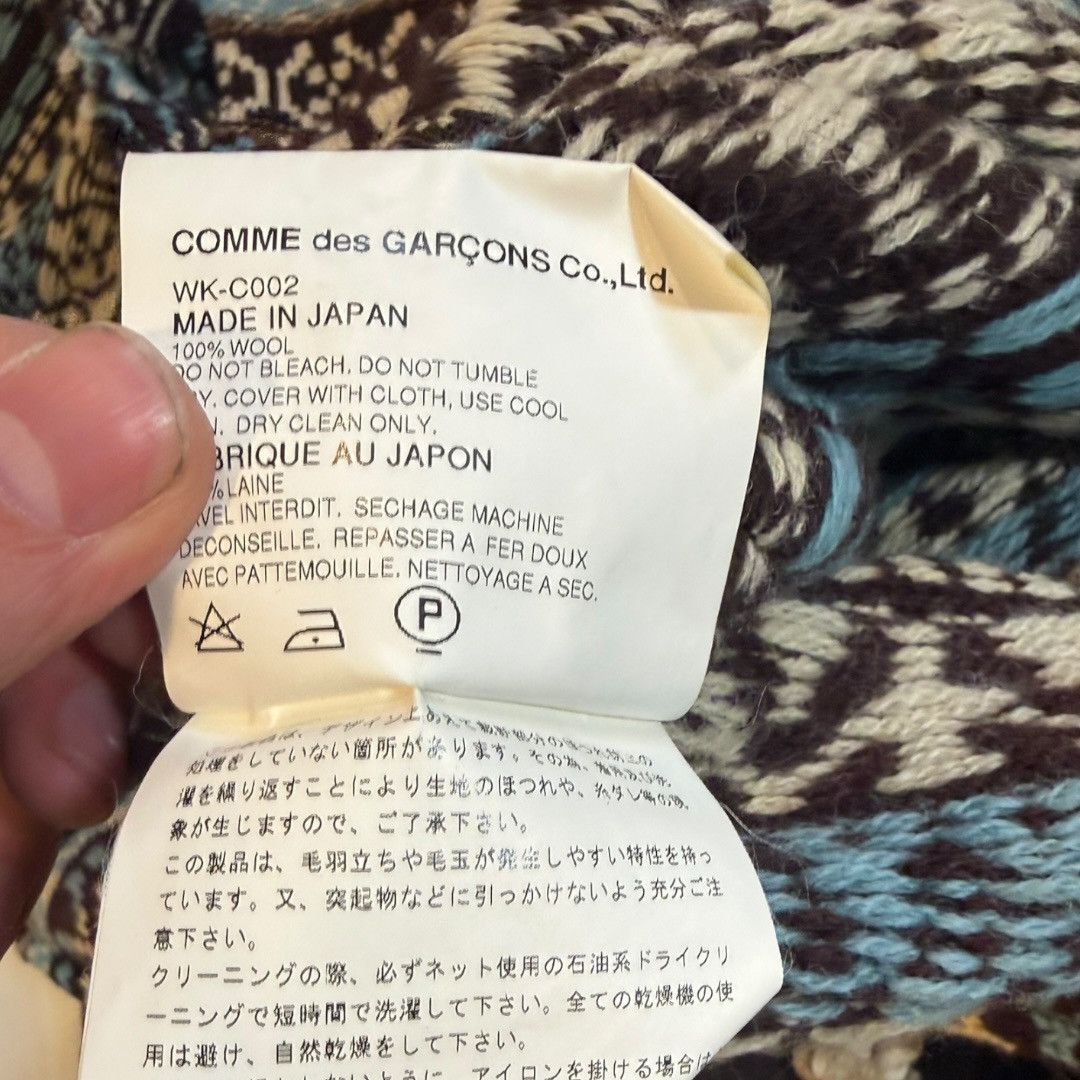 Junya Watanabe Junya Watanabe Autumn 2003 Cowichan Wool Knit Parka Size US M / EU 48-50 / 2 - 7 Thumbnail