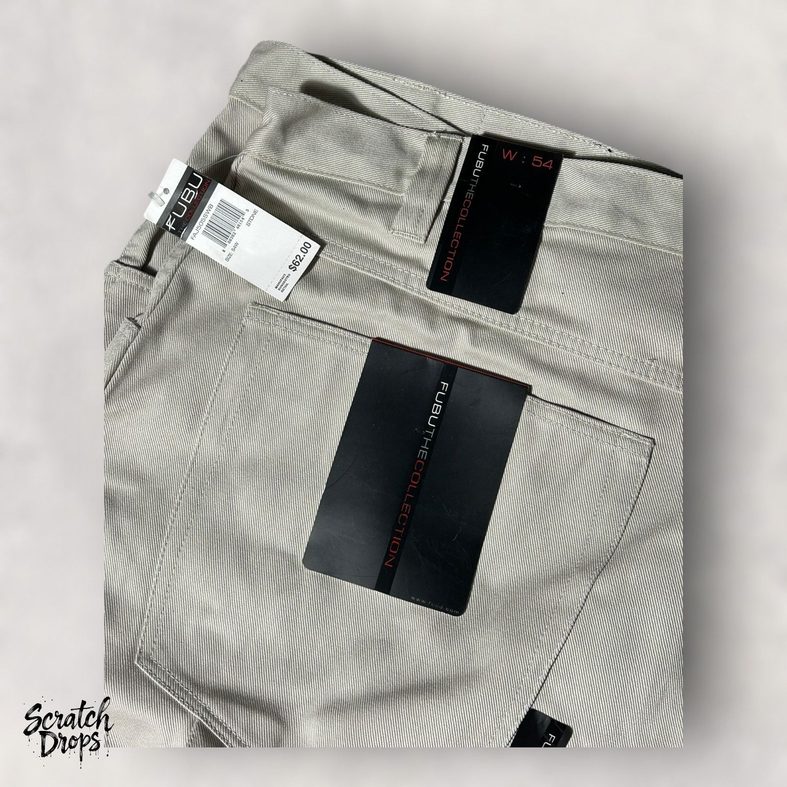 Fubu Fubu Men's Cargo Shorts Waist 54 Beige NWT VTG Tall Size Y2K Size US 38 / EU 54 - 5 Thumbnail