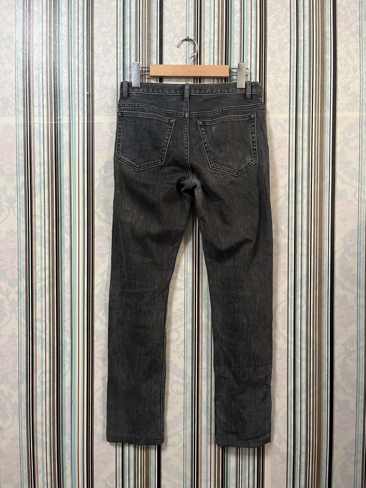A.P.C. 1990s APC thrashed faded black straight cut #I3 Size 26" / US 2 / IT 38 - 1 Thumbnail