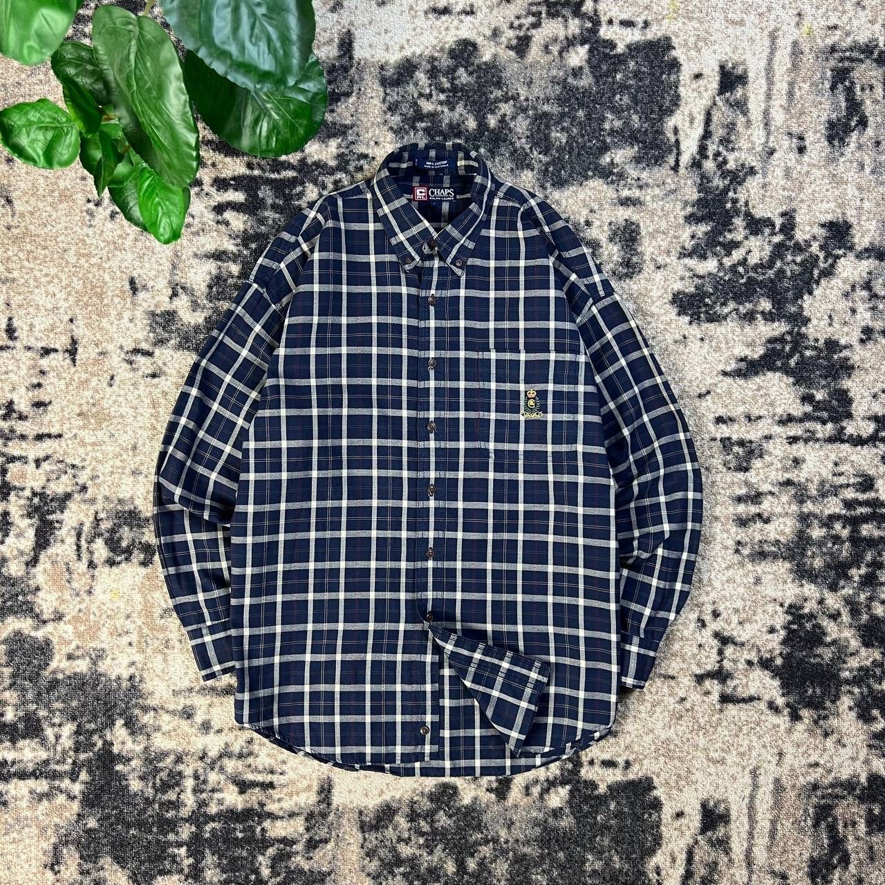 Chaps Ralph Lauren Chaps Ralph Lauren Vintage Y2K Checkered Button Up Shirt Size US L / EU 52-54 / 3 - 1 Thumbnail