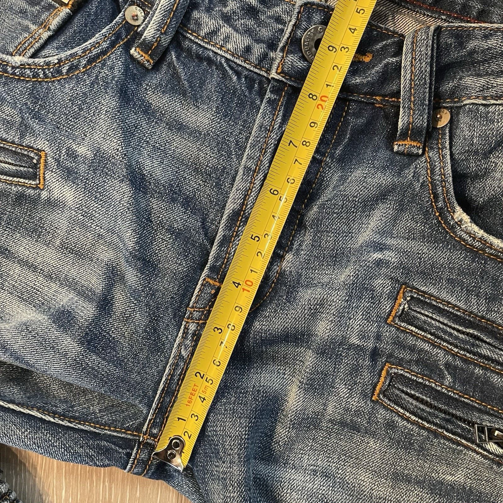 Cult Of Individuality Cult of Individuality Jeans 32x34 Rebel Cycle Moto Selvedge Size US 32 / EU 48 - 11 Thumbnail