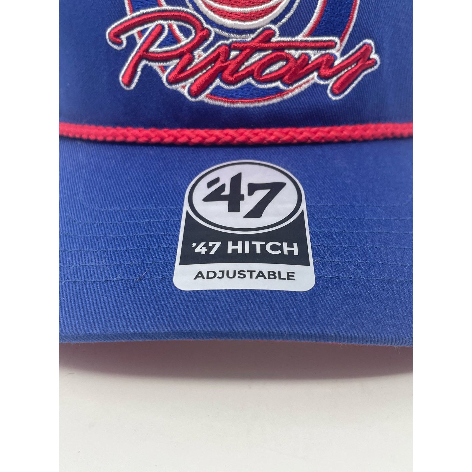 47 Brand Detroit Pistons Royal Ring Tone Snapback Adjustable Hat NEW Size ONE SIZE - 4 Thumbnail