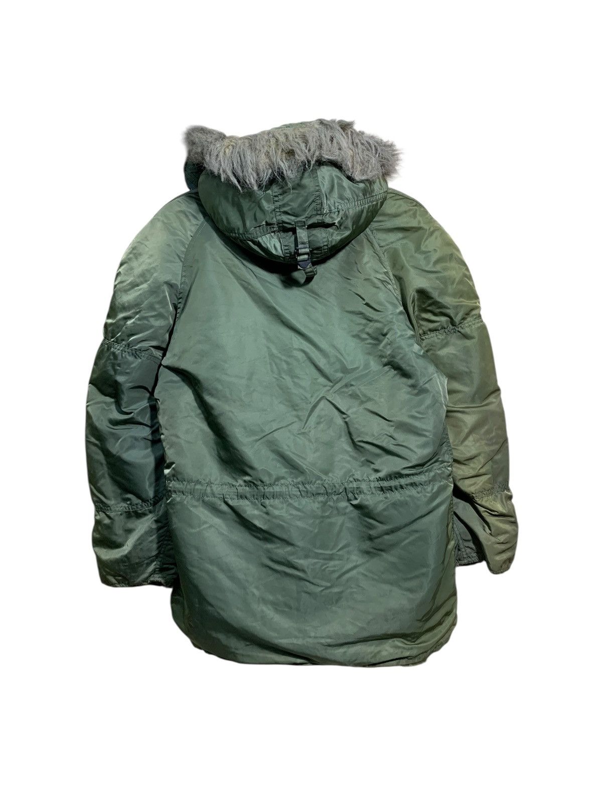 Alpha Industries 🔥VTG ALPHA INDUSTRIES N-3B FUR PARKA JACKET Size US M / EU 48-50 / 2 - 5 Thumbnail