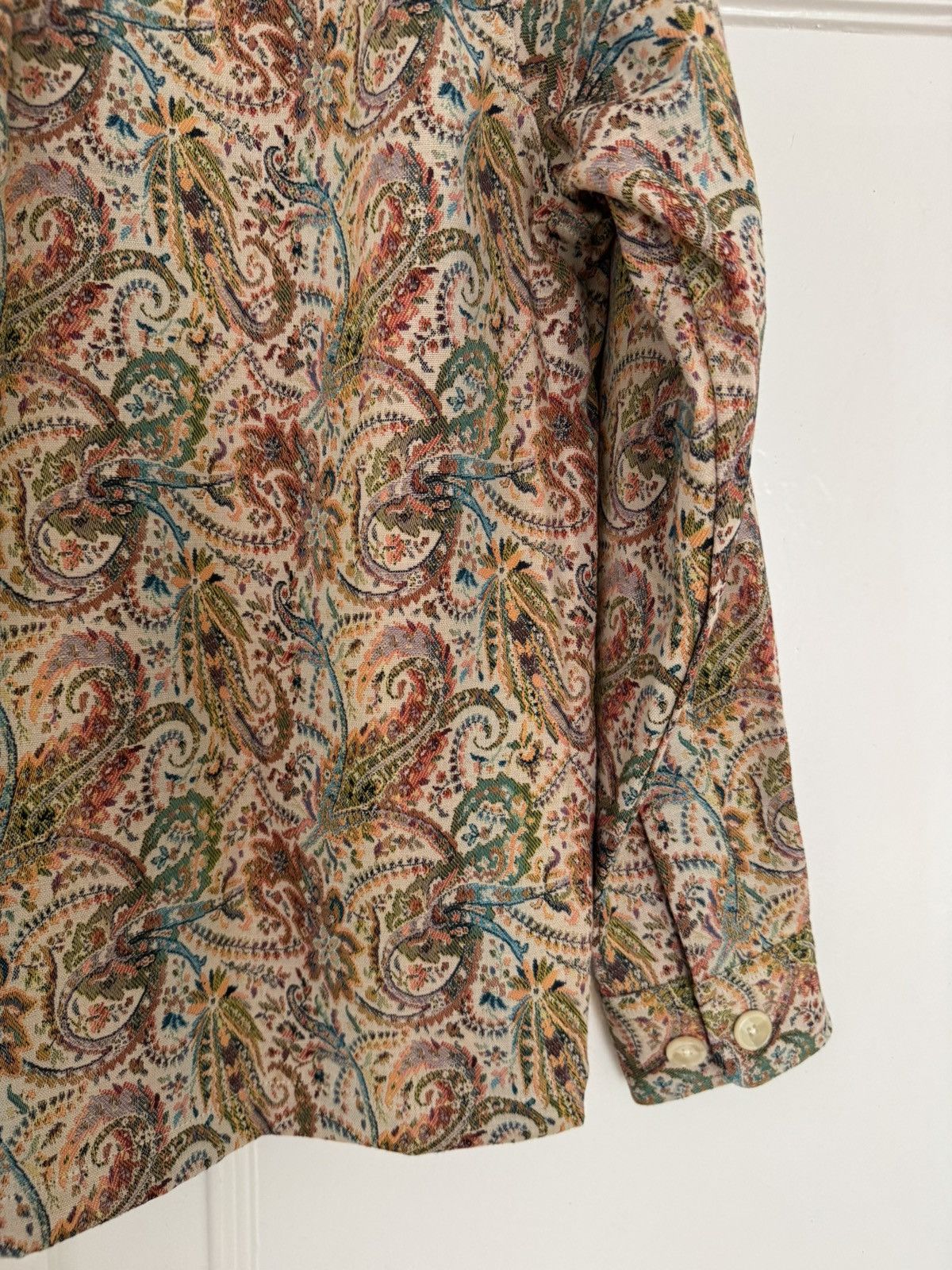 Corridor Corridor Paisley Jacquard Military Jacket XS Size US XS / EU 42 / 0 - 11 Thumbnail