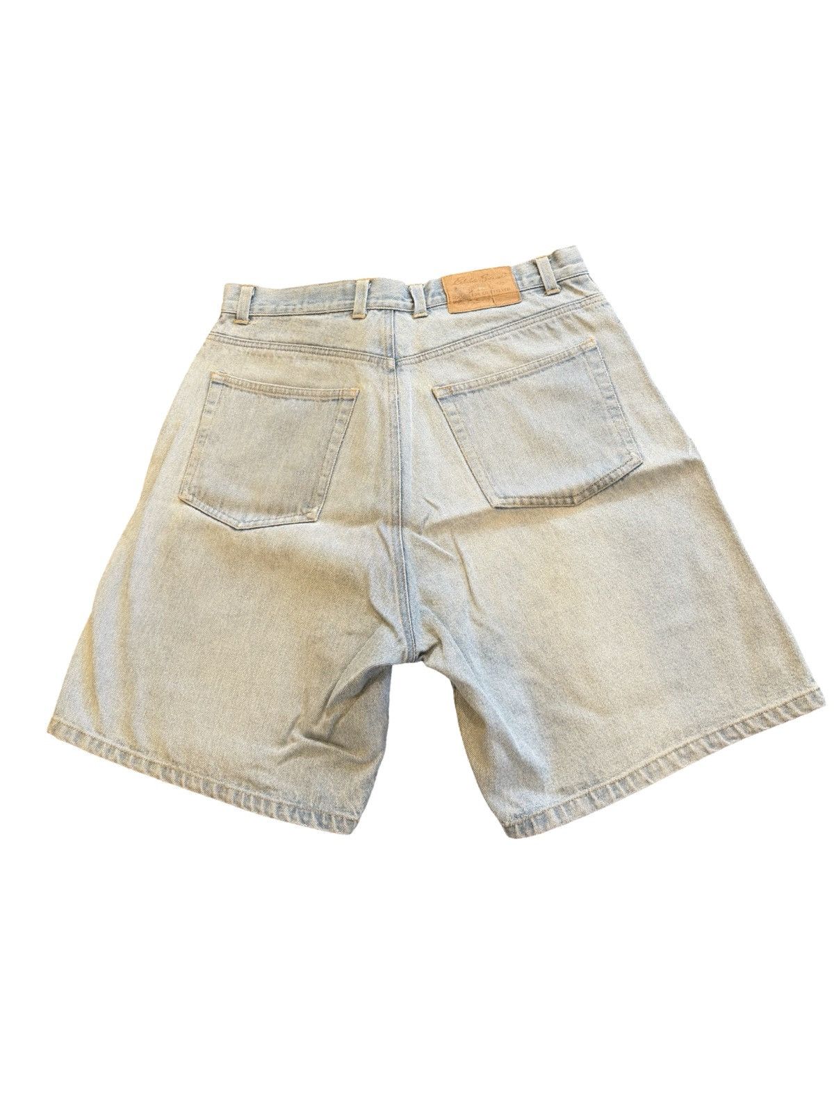 Eddie Bauer Late 90’s Early 00’s Eddie Bauer Denim Shorts Size 36" / US 14 / IT 50 - 2 Thumbnail