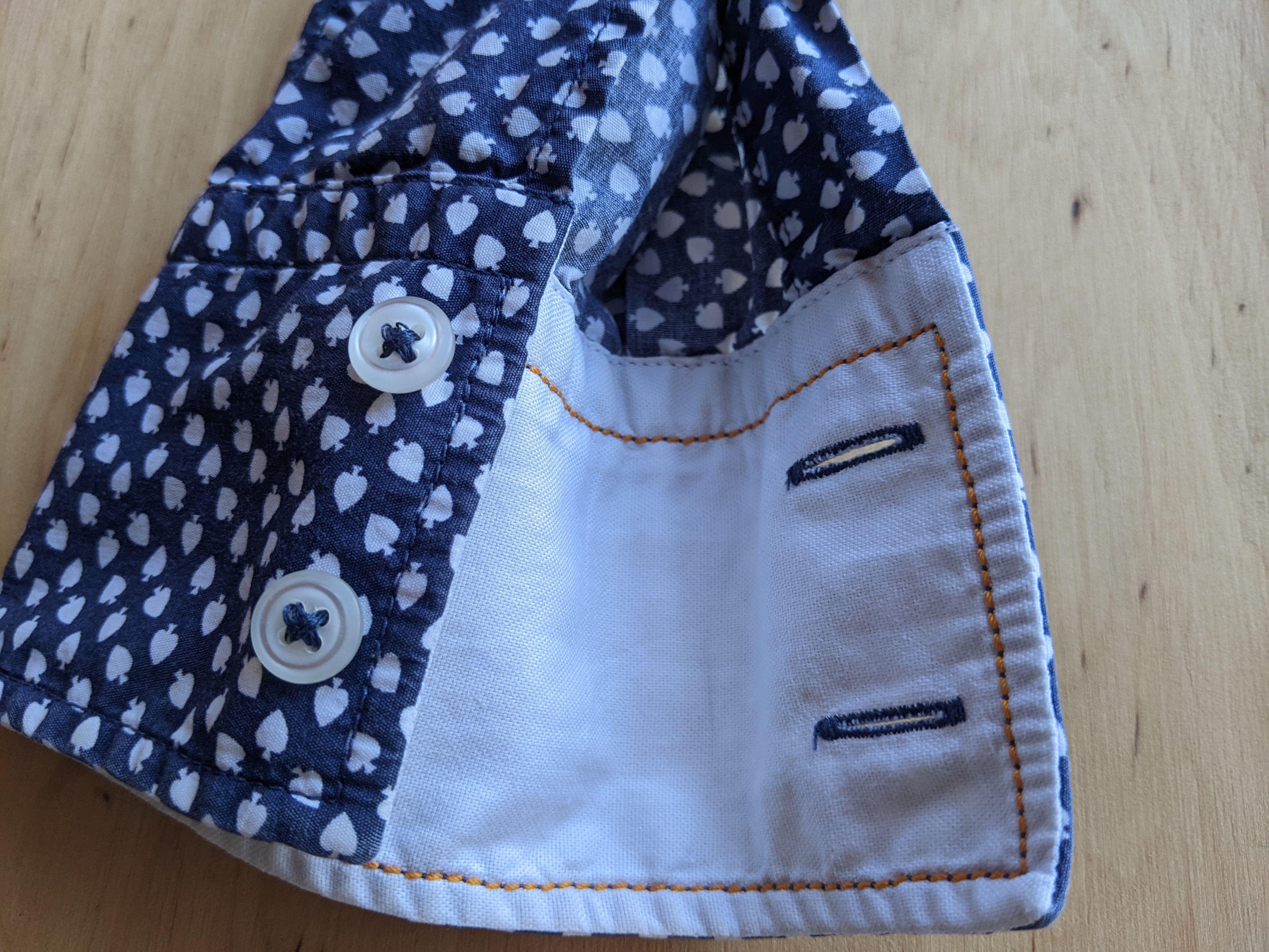 Hugo Boss × Vintage Hugo Boss Orange EslimE Vintage Shirt Printed Monogram Size US S / EU 44-46 / 1 - 12 Thumbnail