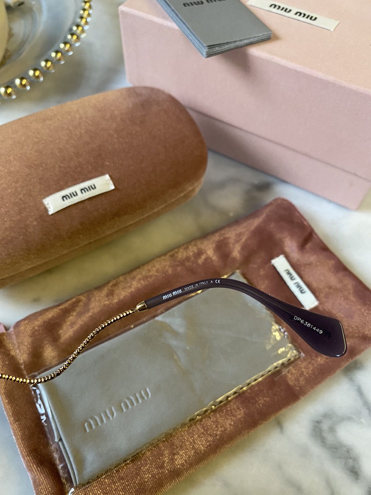 Miu Miu Miu Miu oversized sunglasses Size ONE SIZE - 5 Thumbnail