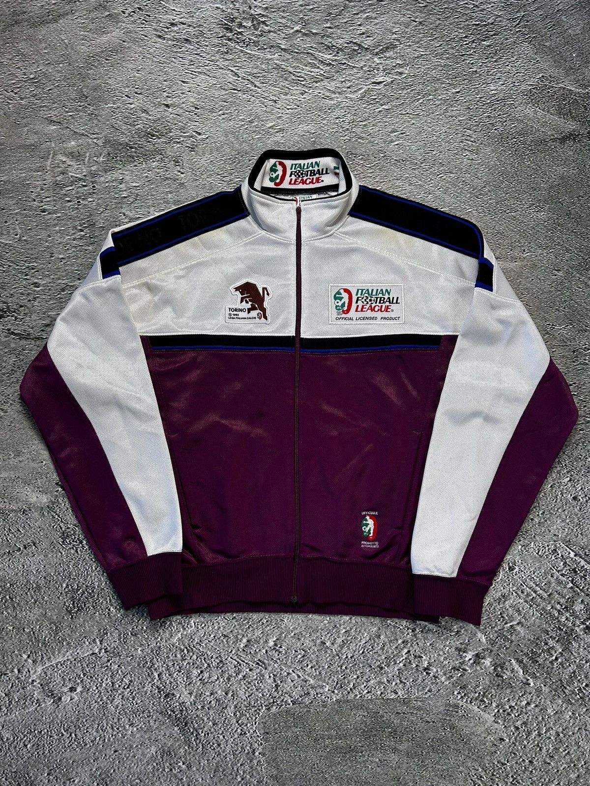 Torino Kappa 90s track jacket vintage zip sweatshirt Italy