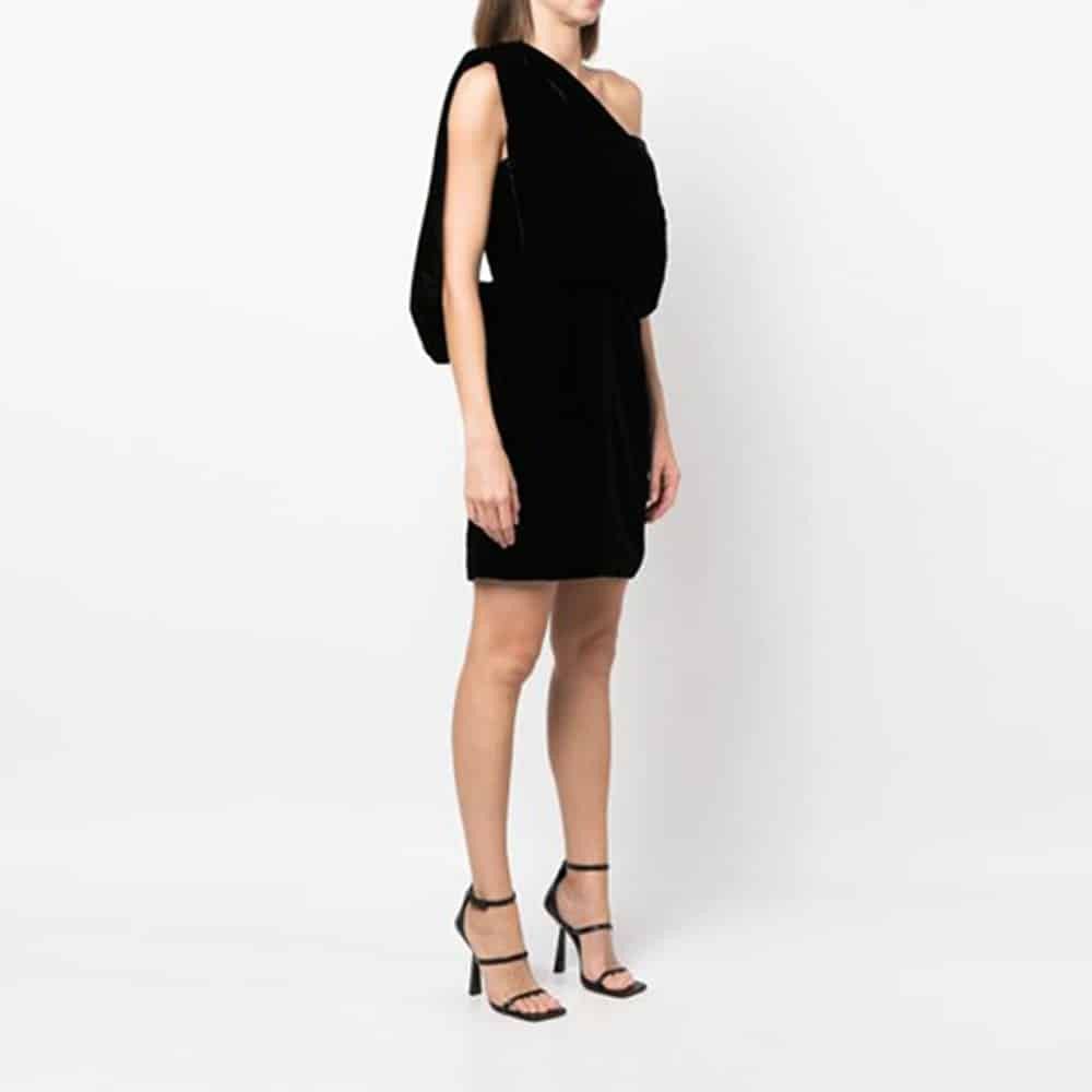 Tom Ford o1loc1c0924 AB3094 Evening Dress in Black Size XS / US 0-2 / IT 36-38 - 2 Thumbnail