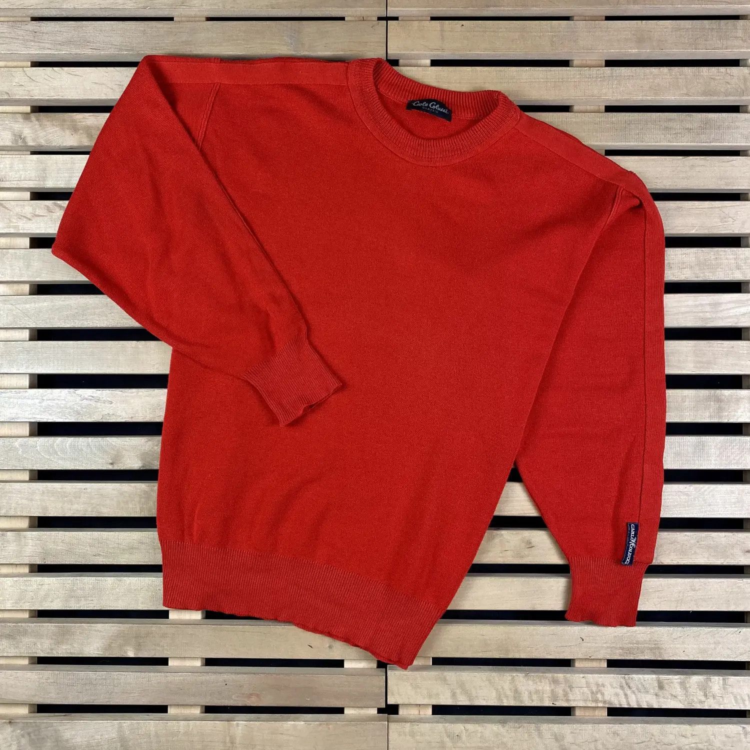 Carlo Colucci × Vintage Mens Sweater Carlo Colucci Vintage Size 54 Size US XL / EU 56 / 4 - 1 Thumbnail