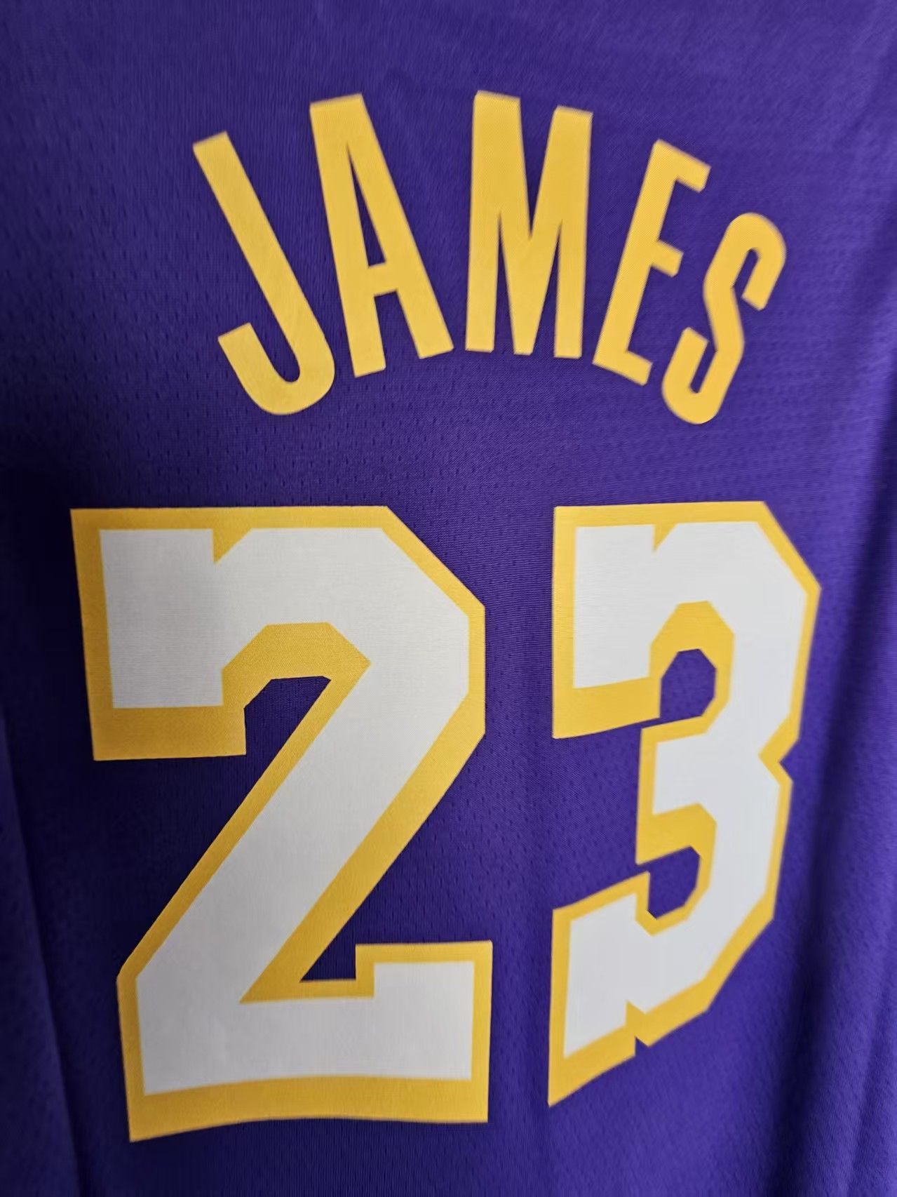 NBA #23 LeBron James Jersey 2026 Lakers Size US XL / EU 56 / 4 - 6 Thumbnail