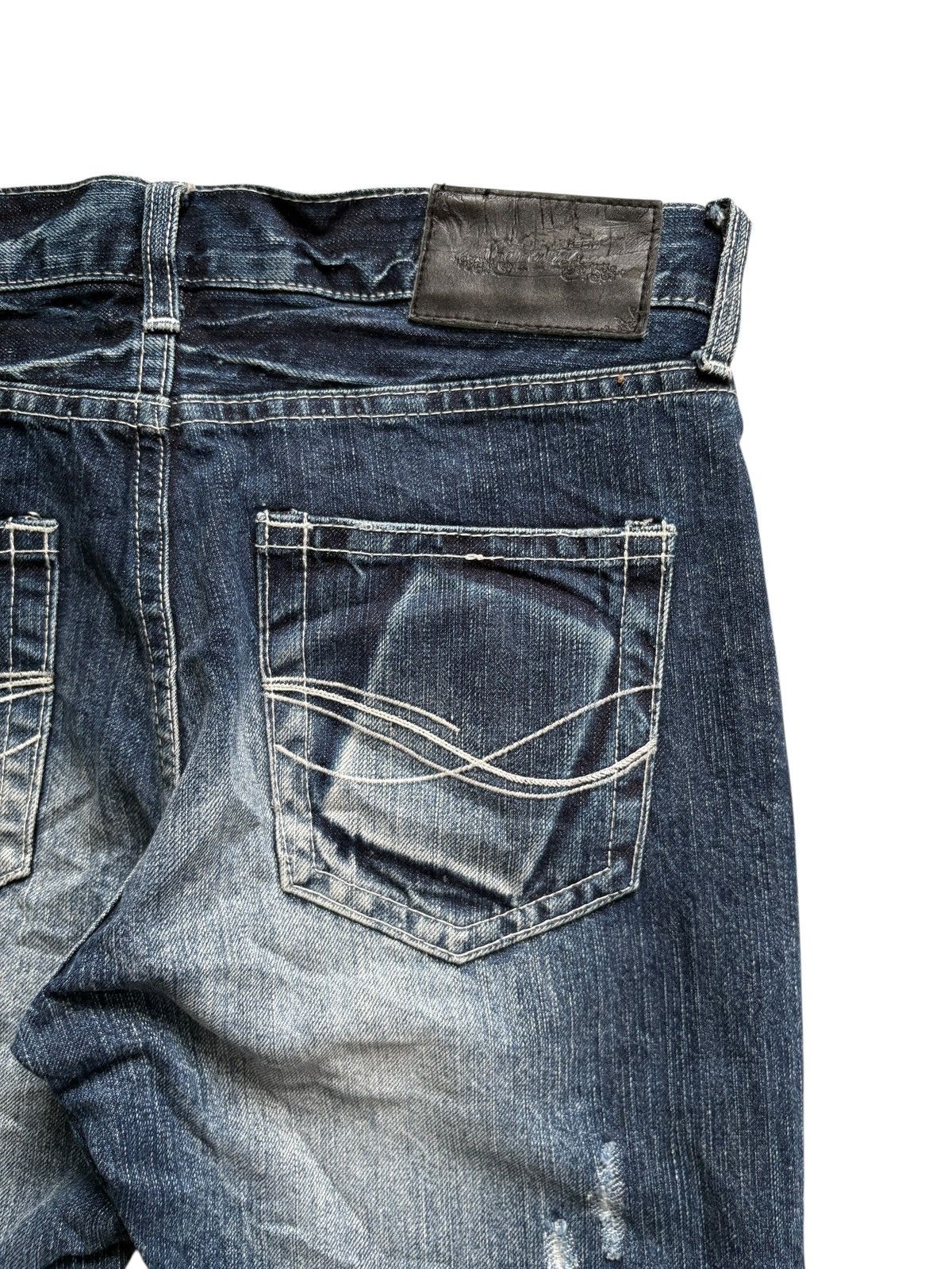 Japanese Brand Vintage Cavaria mudwash studded flared distressed jeans Size US 30 / EU 46 - 12 Thumbnail