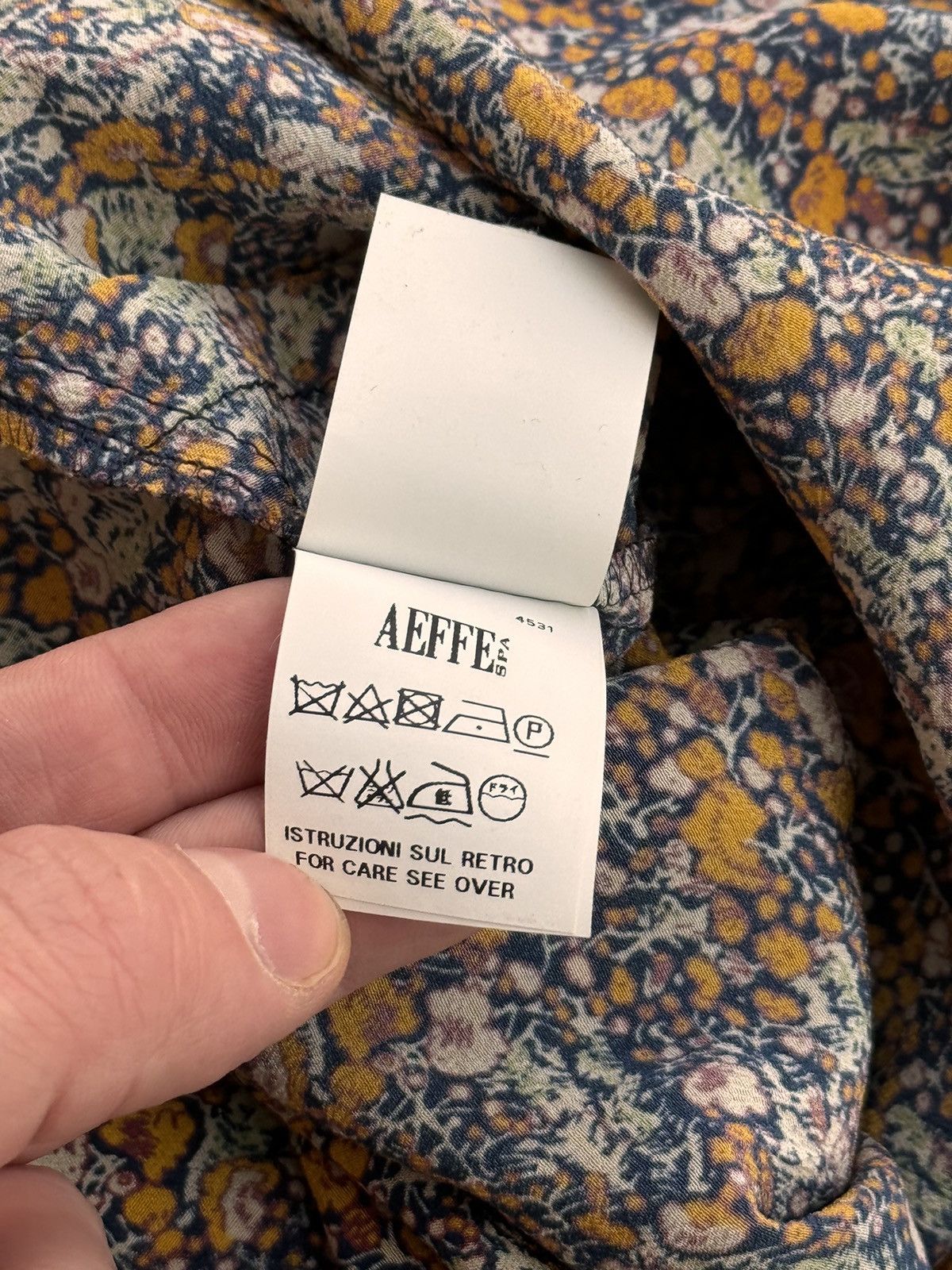 Philosophy di Lorenzo Serafini × Vintage Vintage Philosophy di Lorenzo Serafini Luxury Floral Blouse Size S / US 4 / IT 40 - 11 Thumbnail